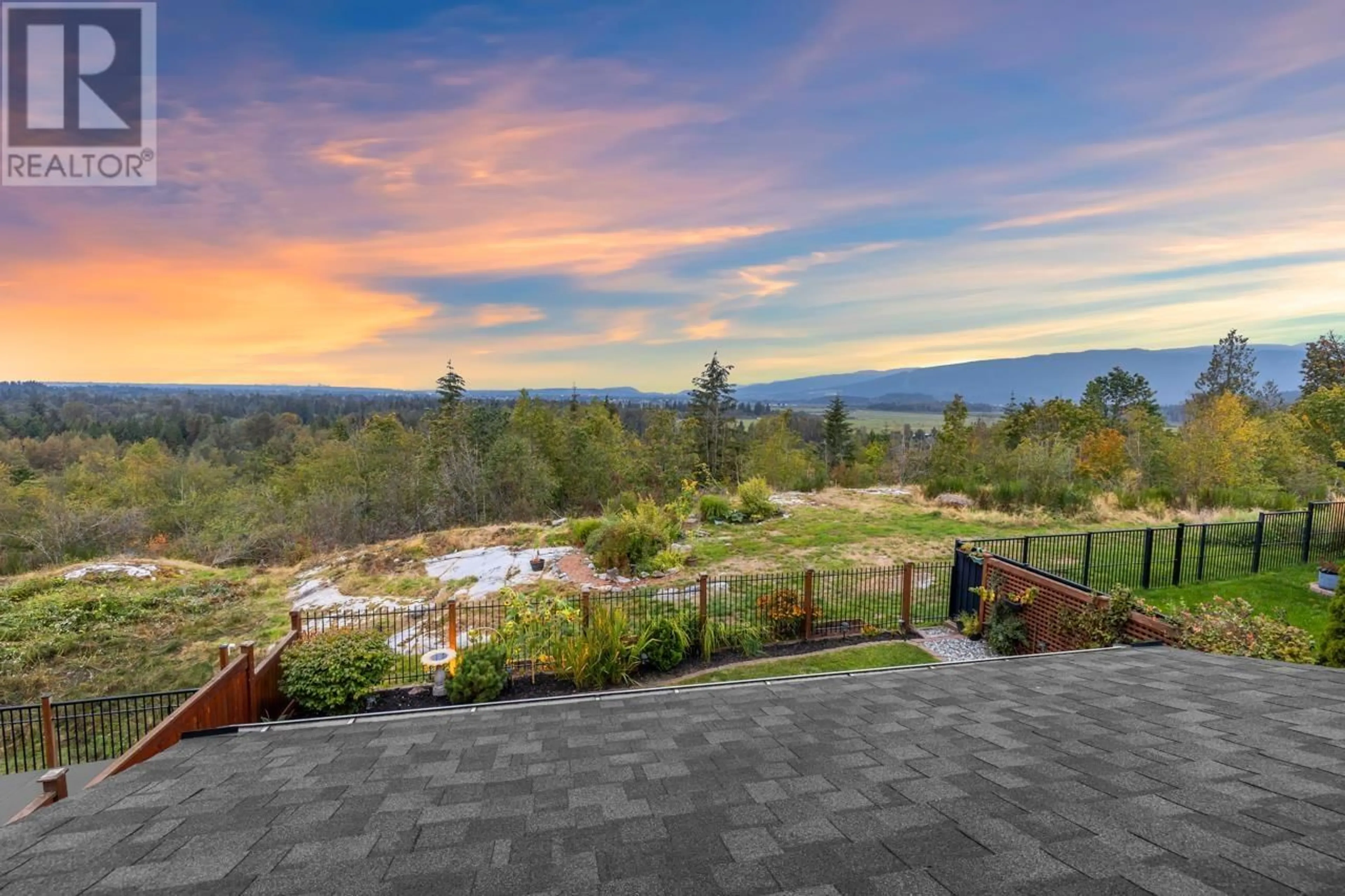 Patio, the fenced backyard for 22803 NELSON COURT, Maple Ridge British Columbia V4R0G1