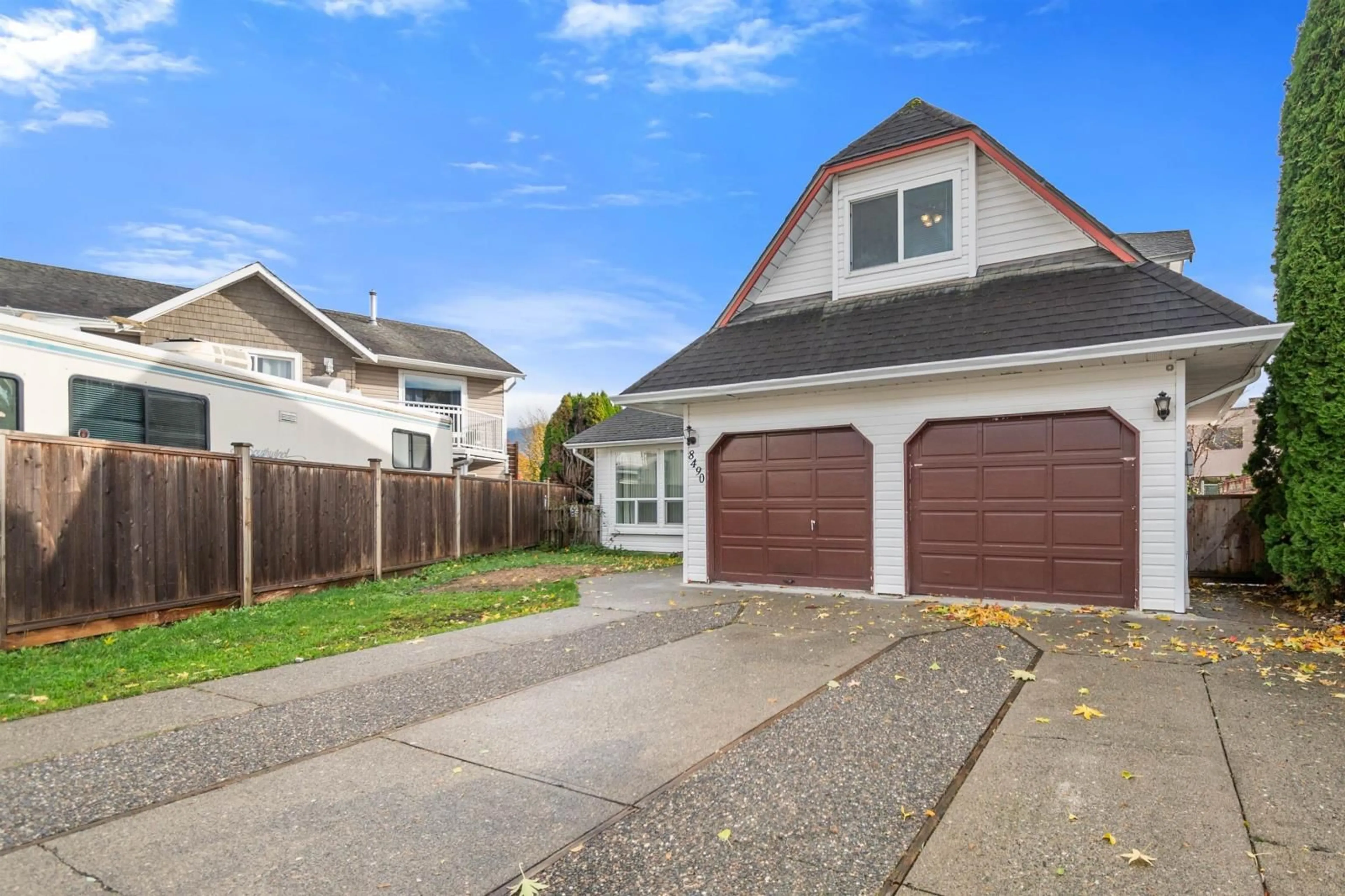 Frontside or backside of a home, cottage for 8490 BOEING PLACE, Chilliwack British Columbia V2P7W4