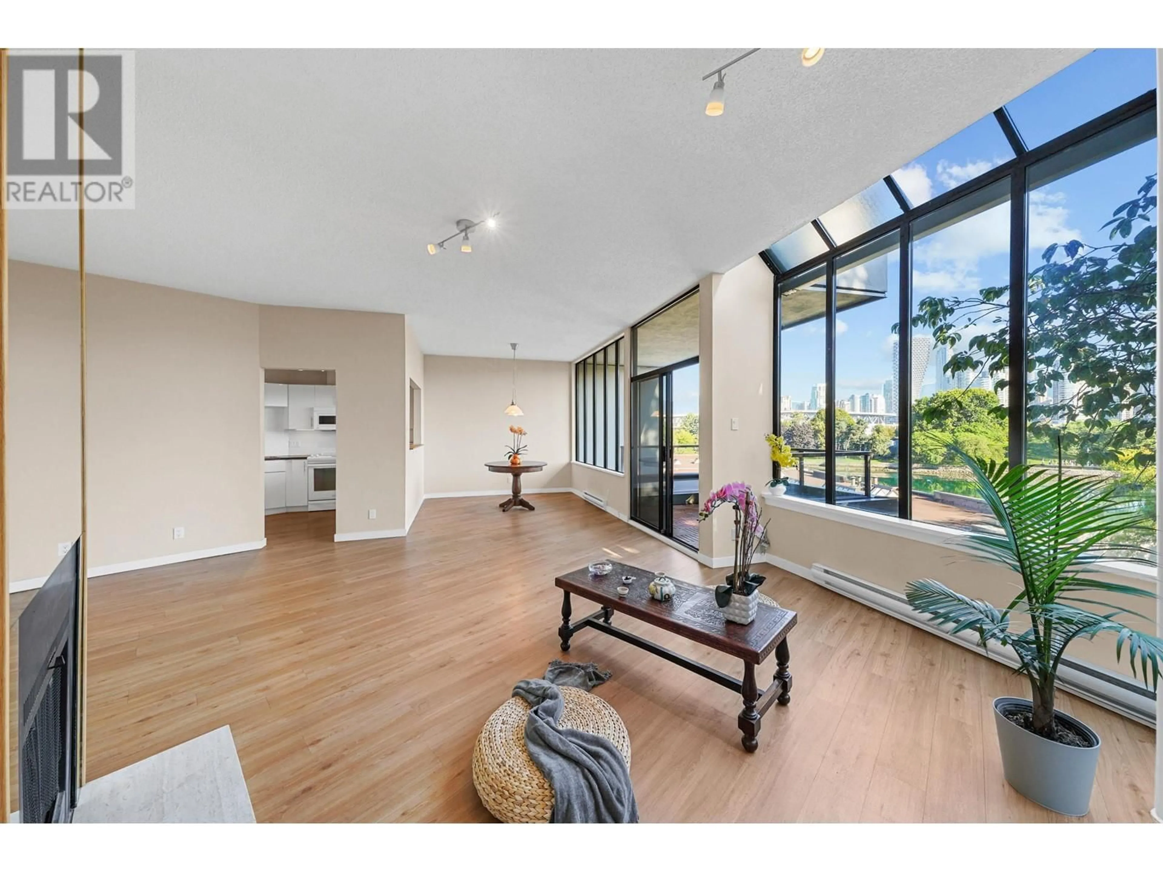 Indoor foyer, wood floors for 14 1201 LAMEY'S MILL ROAD, Vancouver British Columbia V6H3S8