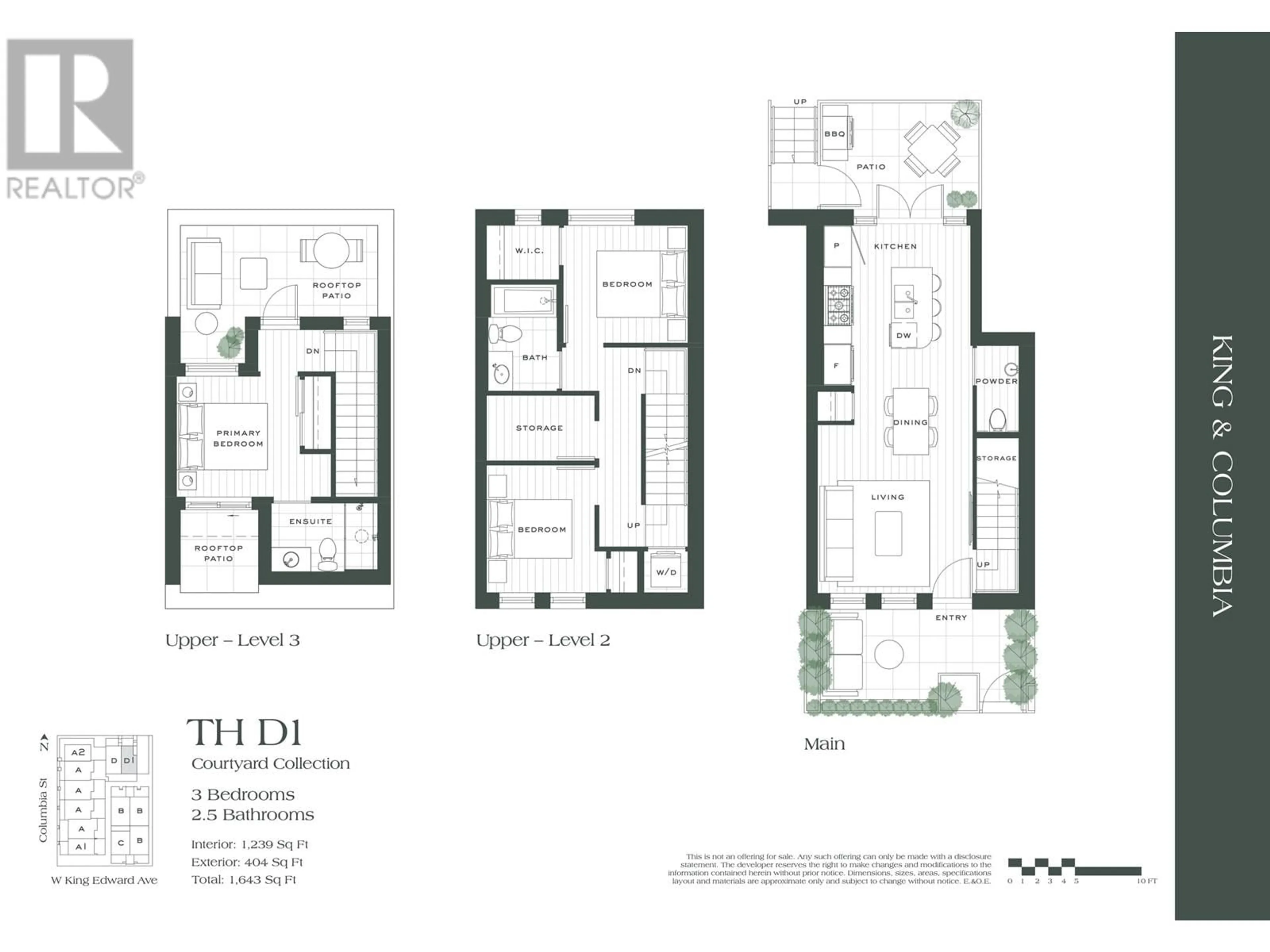 Floor plan for 8 197 W KING EDWARD AVE STREET, Vancouver British Columbia V5Y4B4