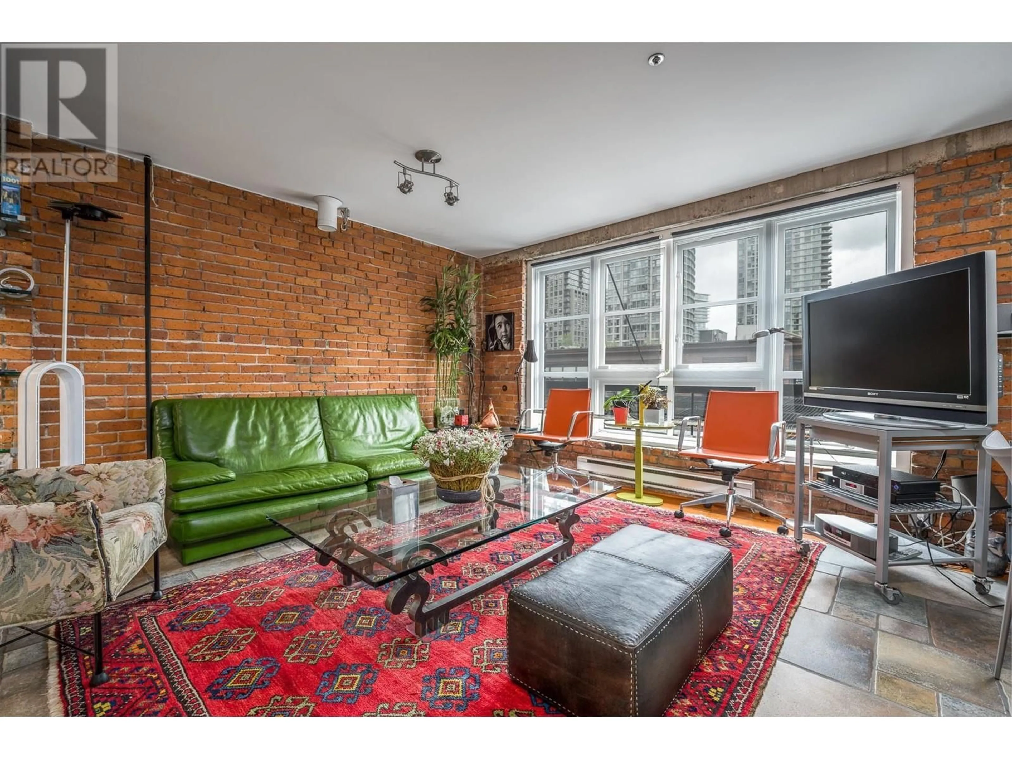 Living room with furniture, unknown for 205 - 1066 HAMILTON STREET, Vancouver British Columbia V6B2R9