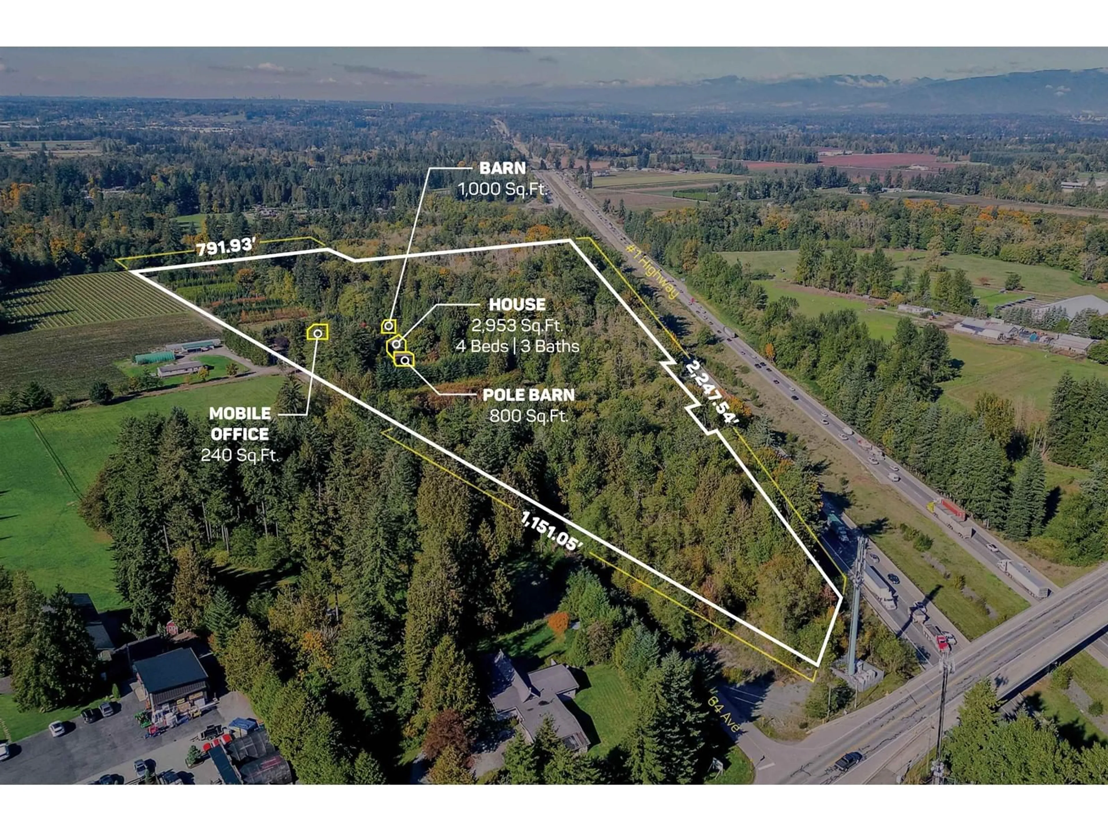 Picture of a map for 24595 64 AVENUE, Langley British Columbia V4W1C3