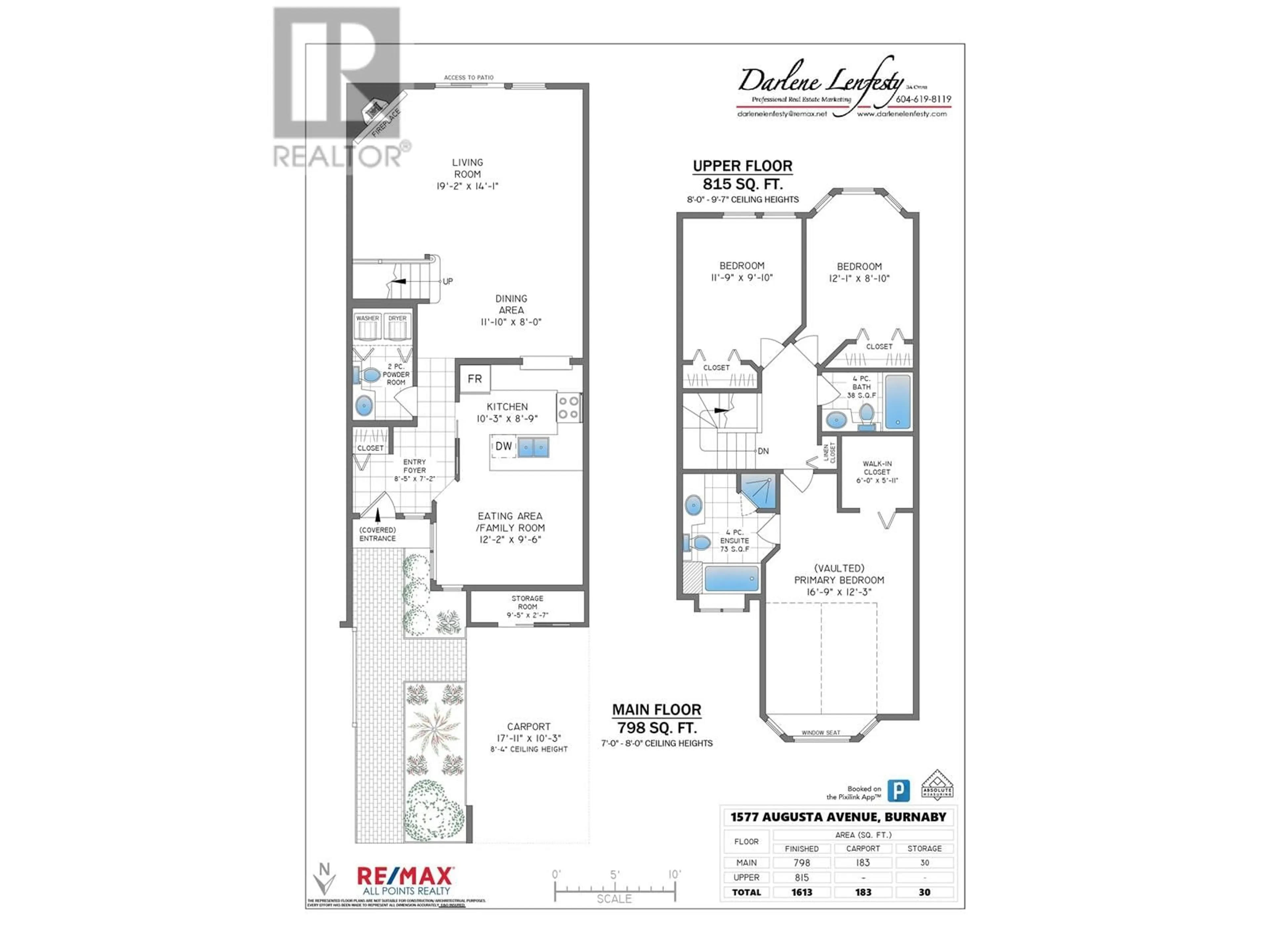 Floor plan for 1577 AUGUSTA AVENUE, Burnaby British Columbia V5A4N8