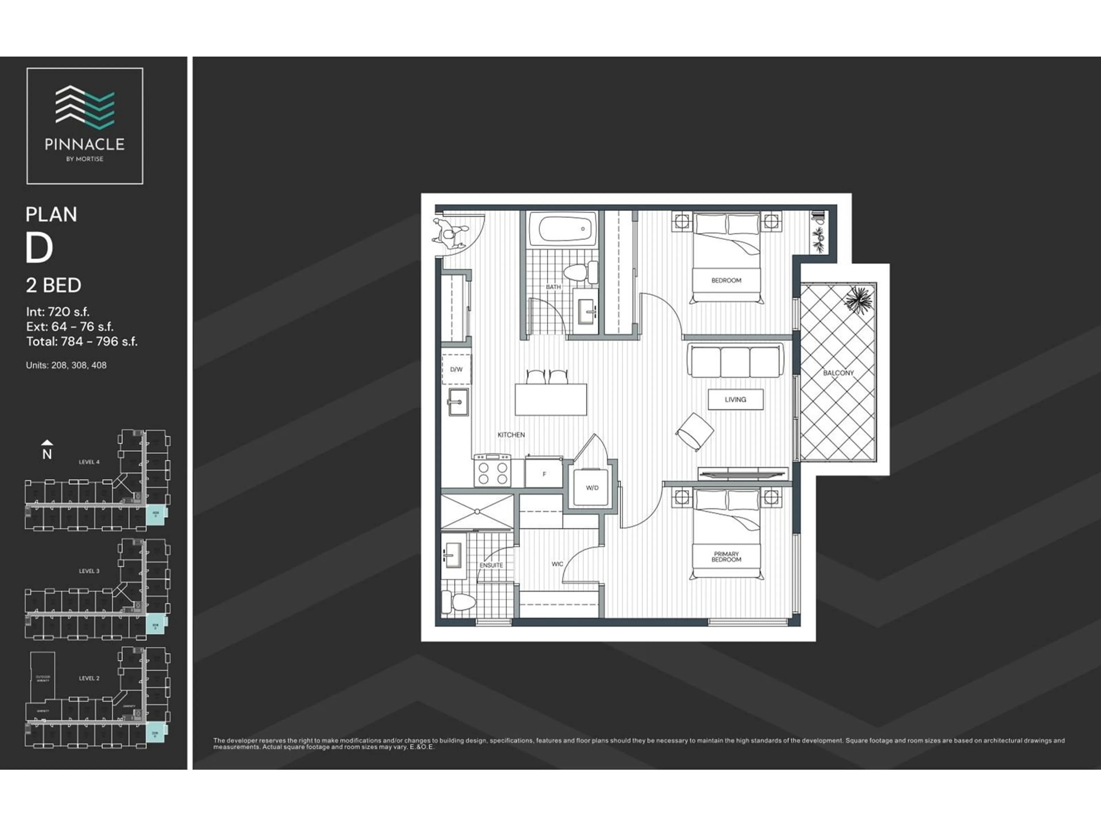 Floor plan for 408 1609 160 STREET, Surrey British Columbia V0V0V0