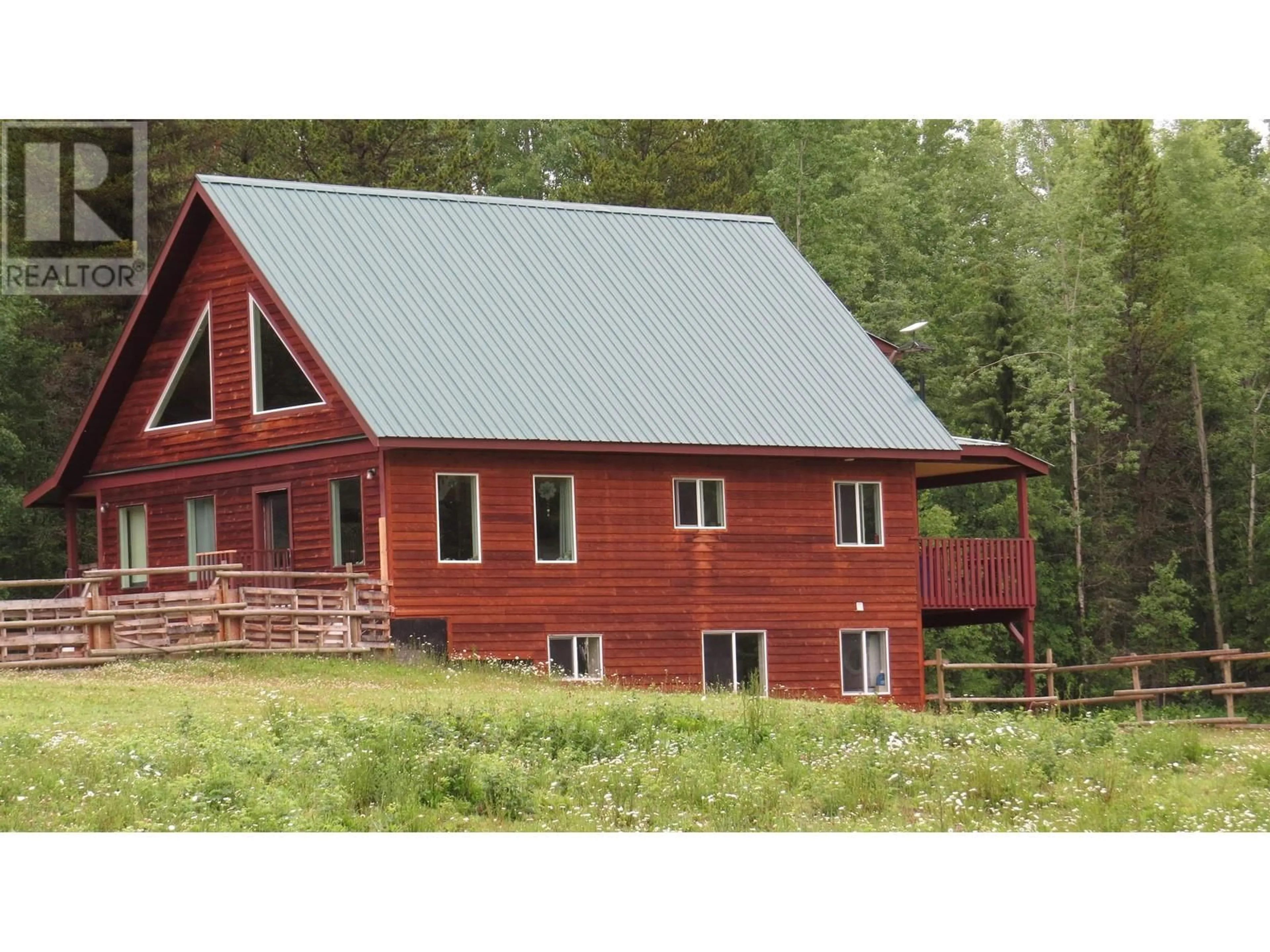 Frontside or backside of a home, cottage for 3677 BLUE RIDGE ROAD, Quesnel British Columbia V2J6T4