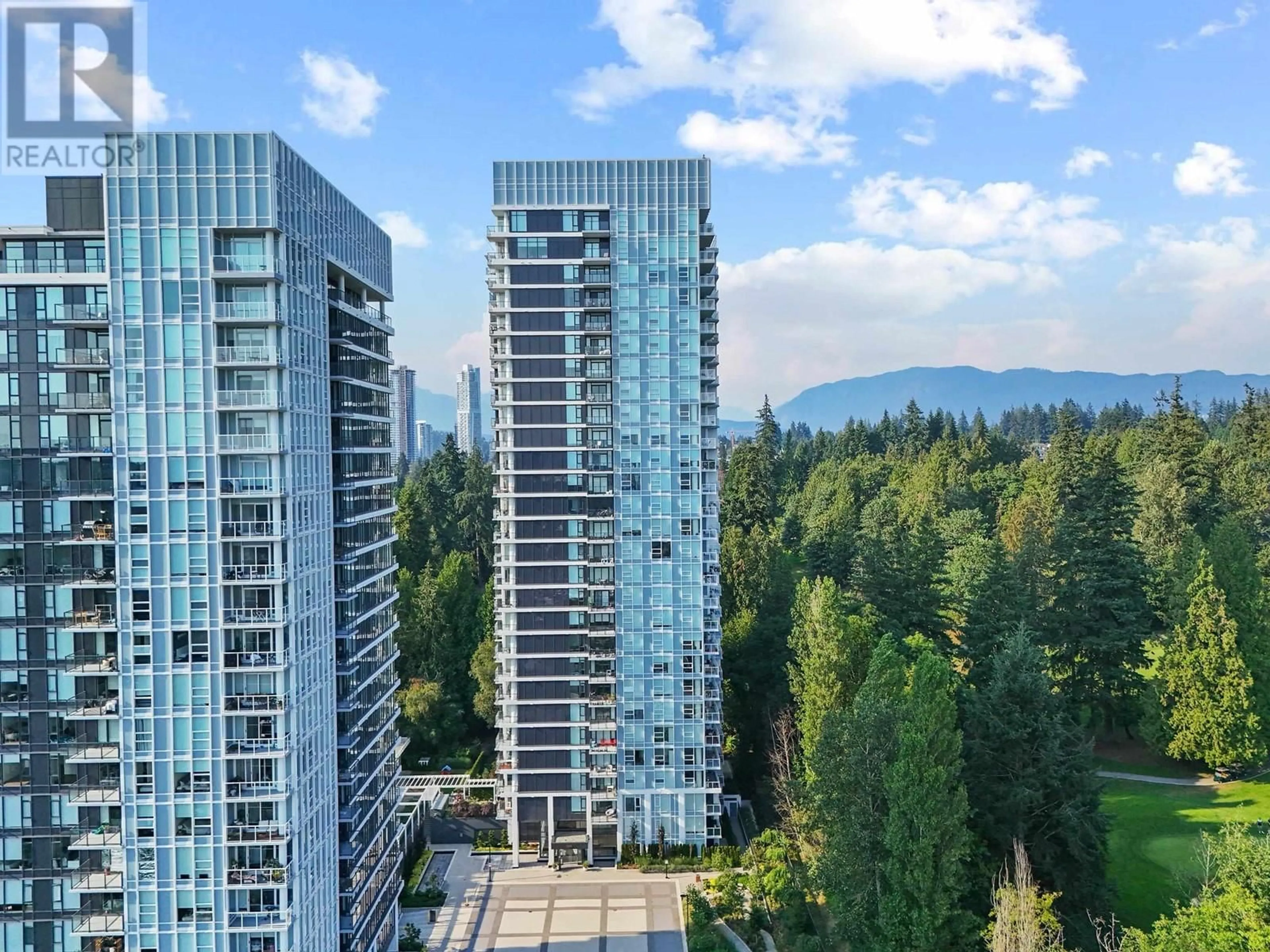 A pic from exterior of the house or condo, the view of city buildings for 1401 595 AUSTIN AVENUE, Coquitlam British Columbia V3K0G7