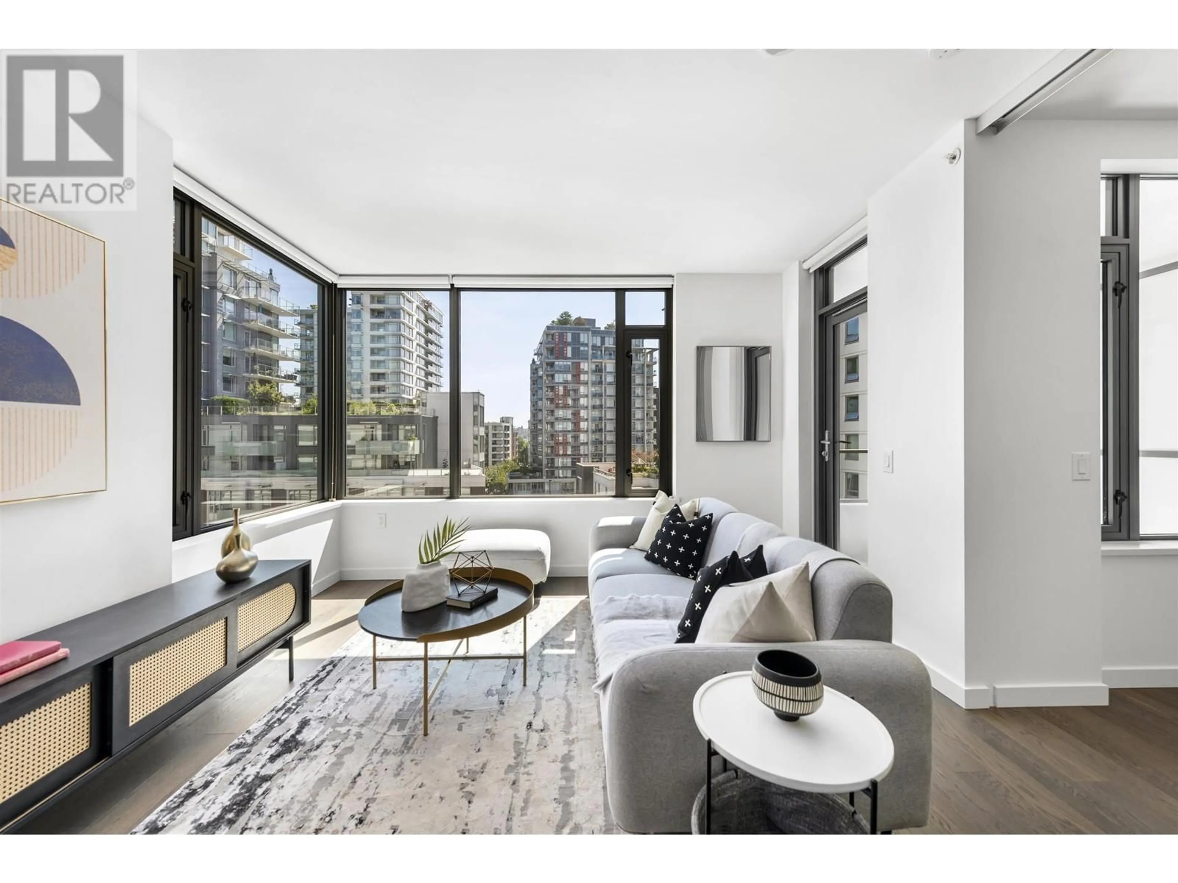 Living room, wood floors for 708 1688 PULLMAN PORTER STREET, Vancouver British Columbia V6A0H3