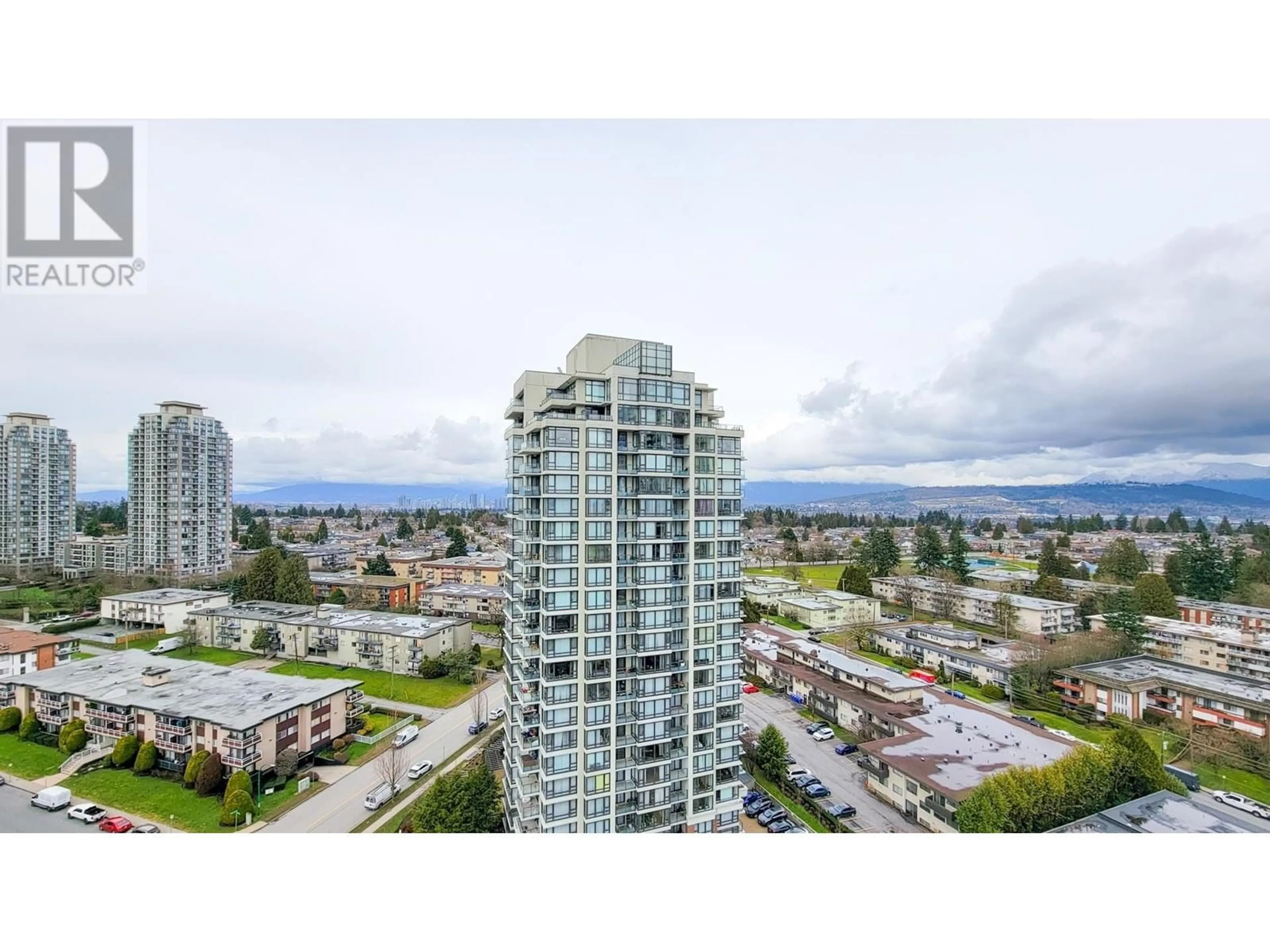 A pic from exterior of the house or condo, the view of city buildings for 1907 7328 ARCOLA STREET, Burnaby British Columbia V5E0A7