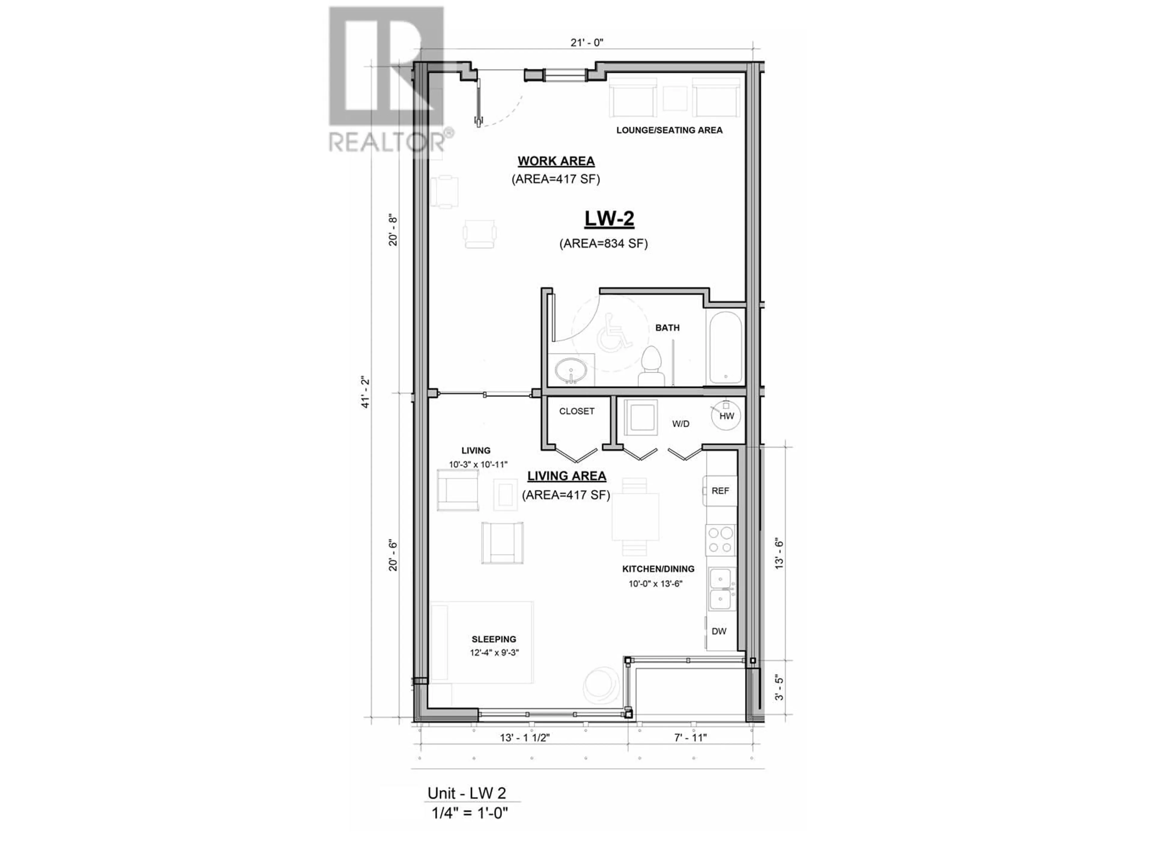 Floor plan for 202 - 5535 HASTINGS STREET, Burnaby British Columbia V5B1R2