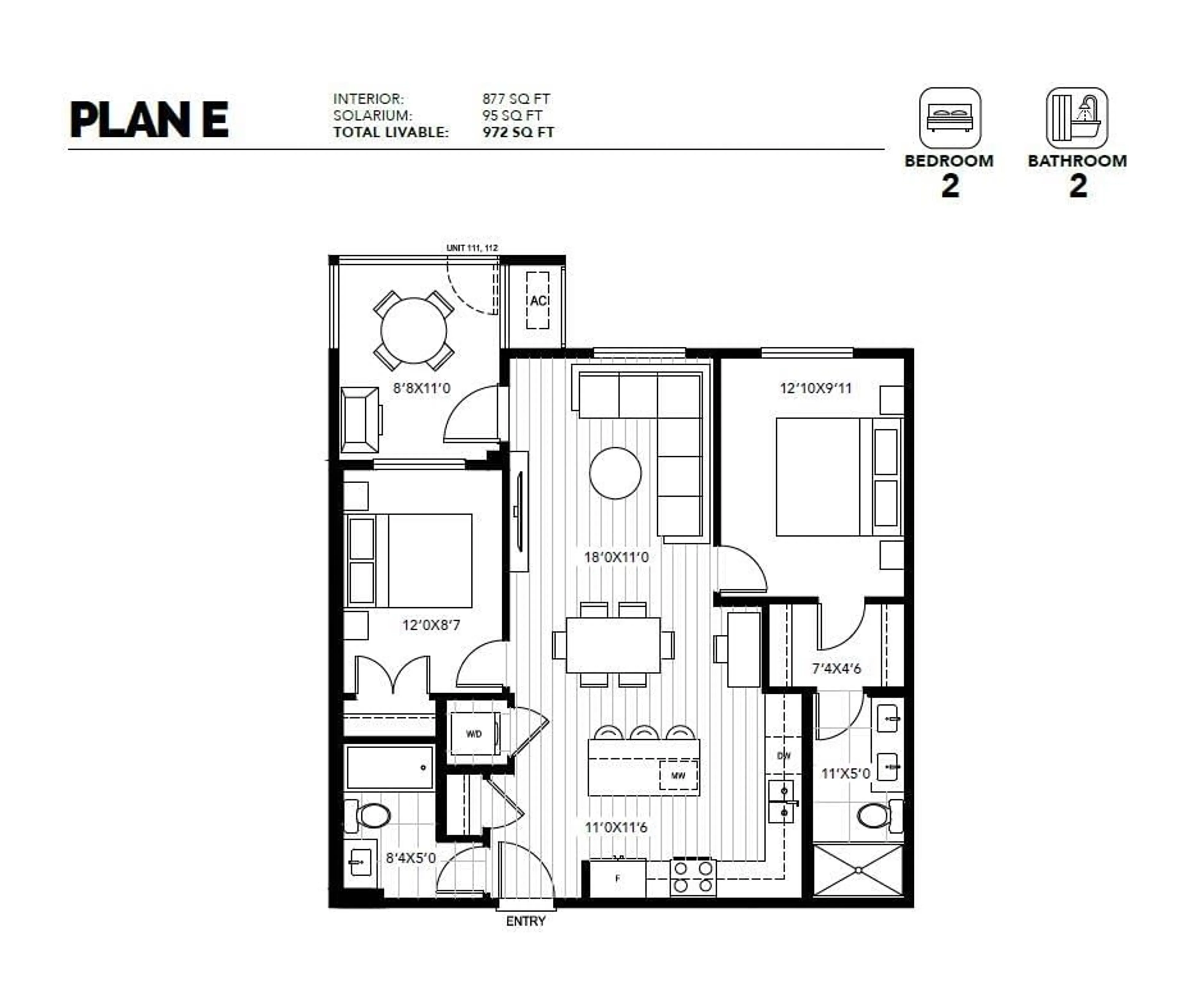 Floor plan for 604 19953 76 AVENUE, Langley British Columbia V2Y3J3