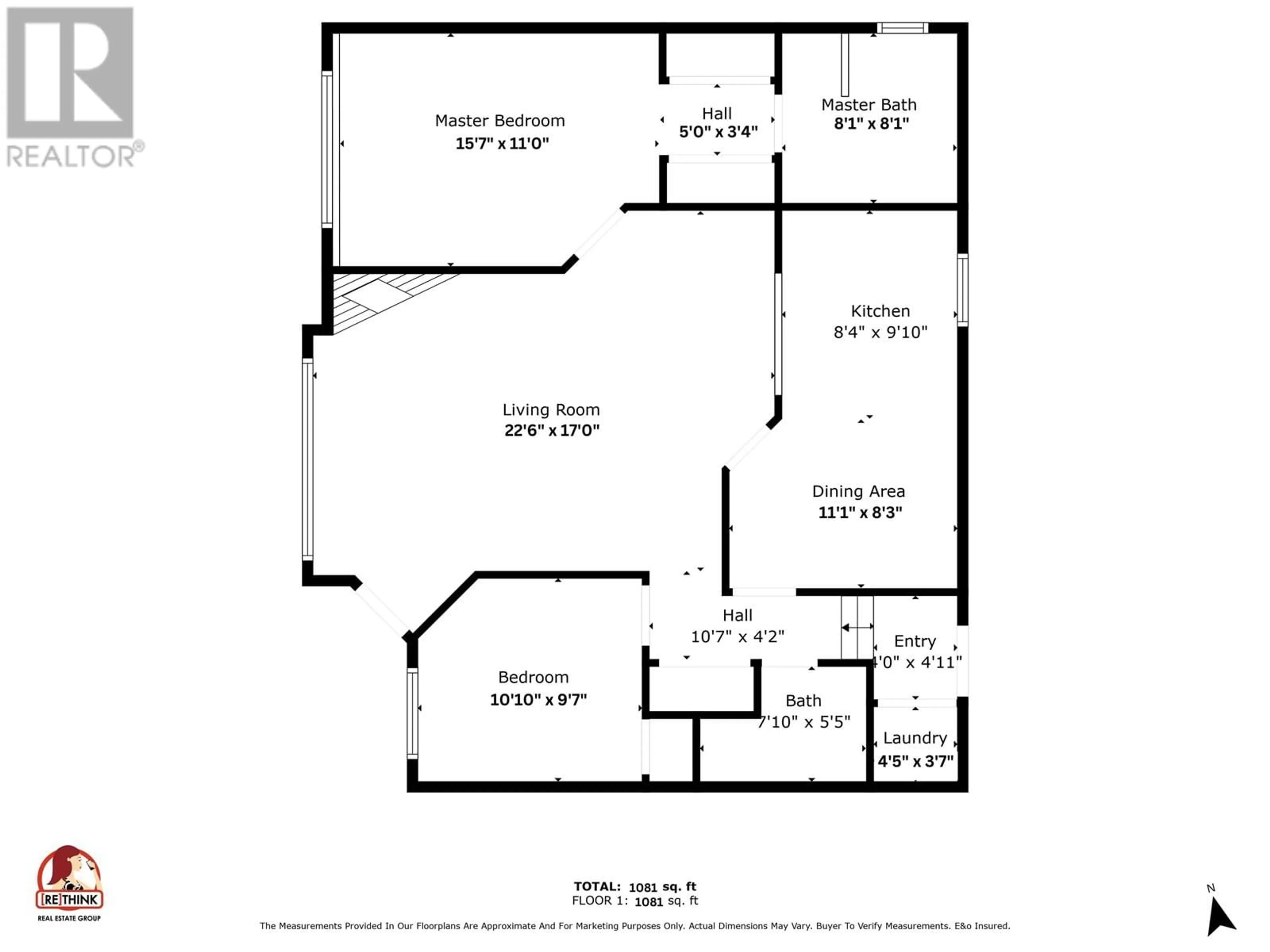 Floor plan for 1 3701 THURSTON STREET, Burnaby British Columbia V5H1H6