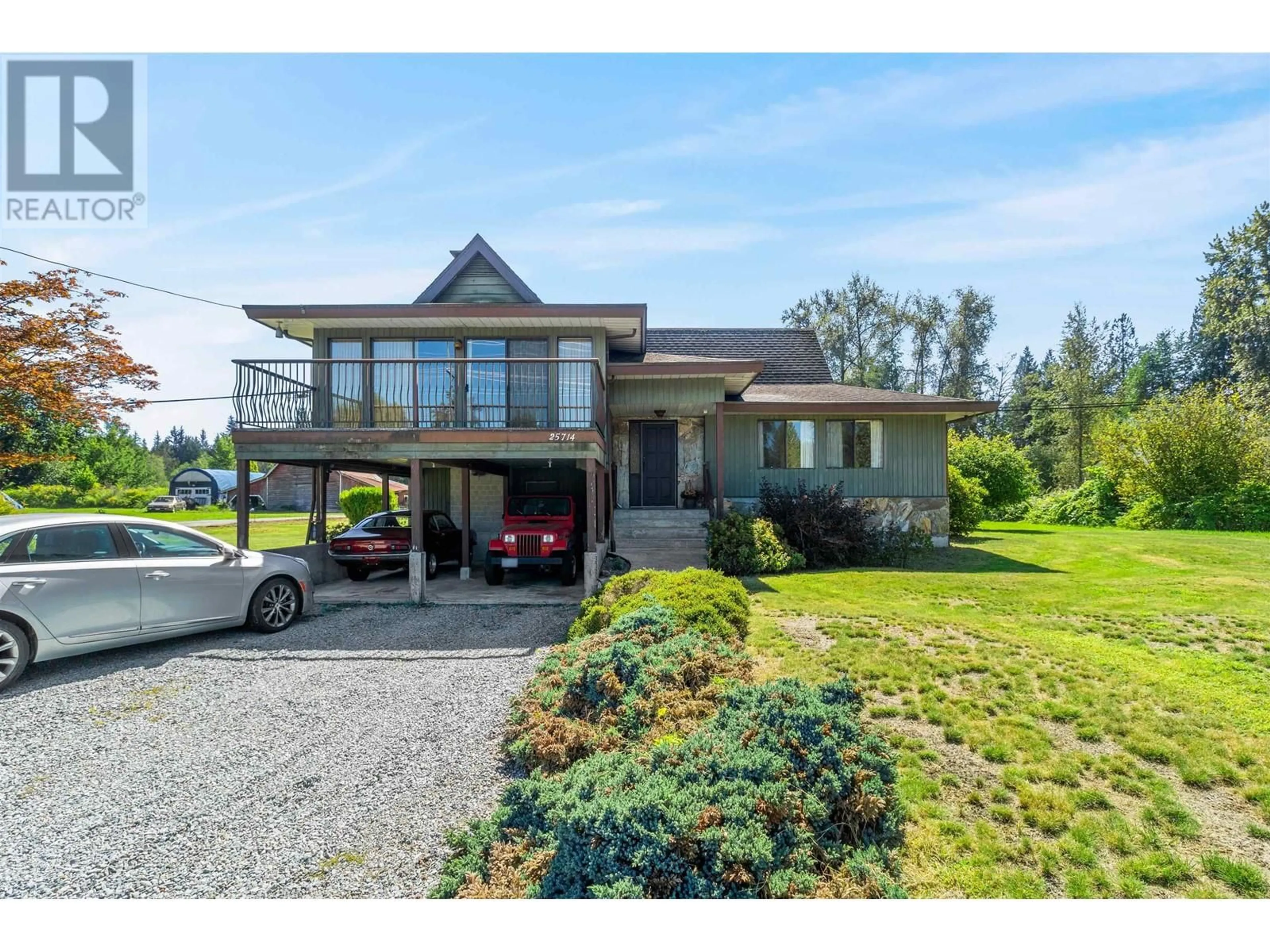 Frontside or backside of a home, cottage for 25714 DEWDNEY TRUNK ROAD, Maple Ridge British Columbia V4R1Y2