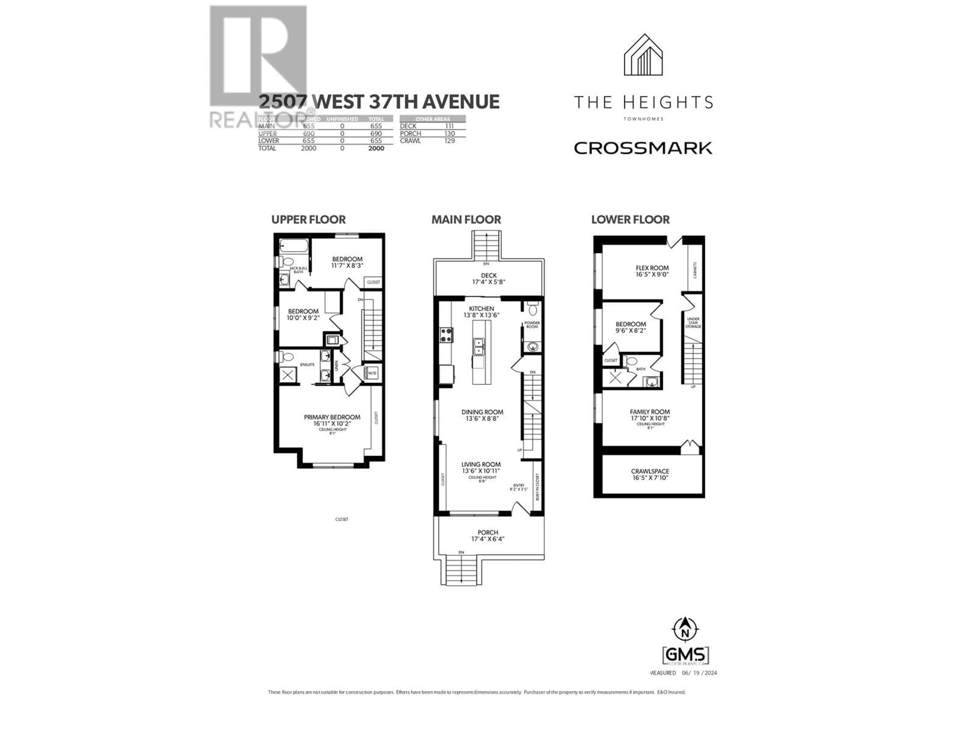 Floor plan for 2507 W 37TH AVENUE, Vancouver British Columbia V6N2T3