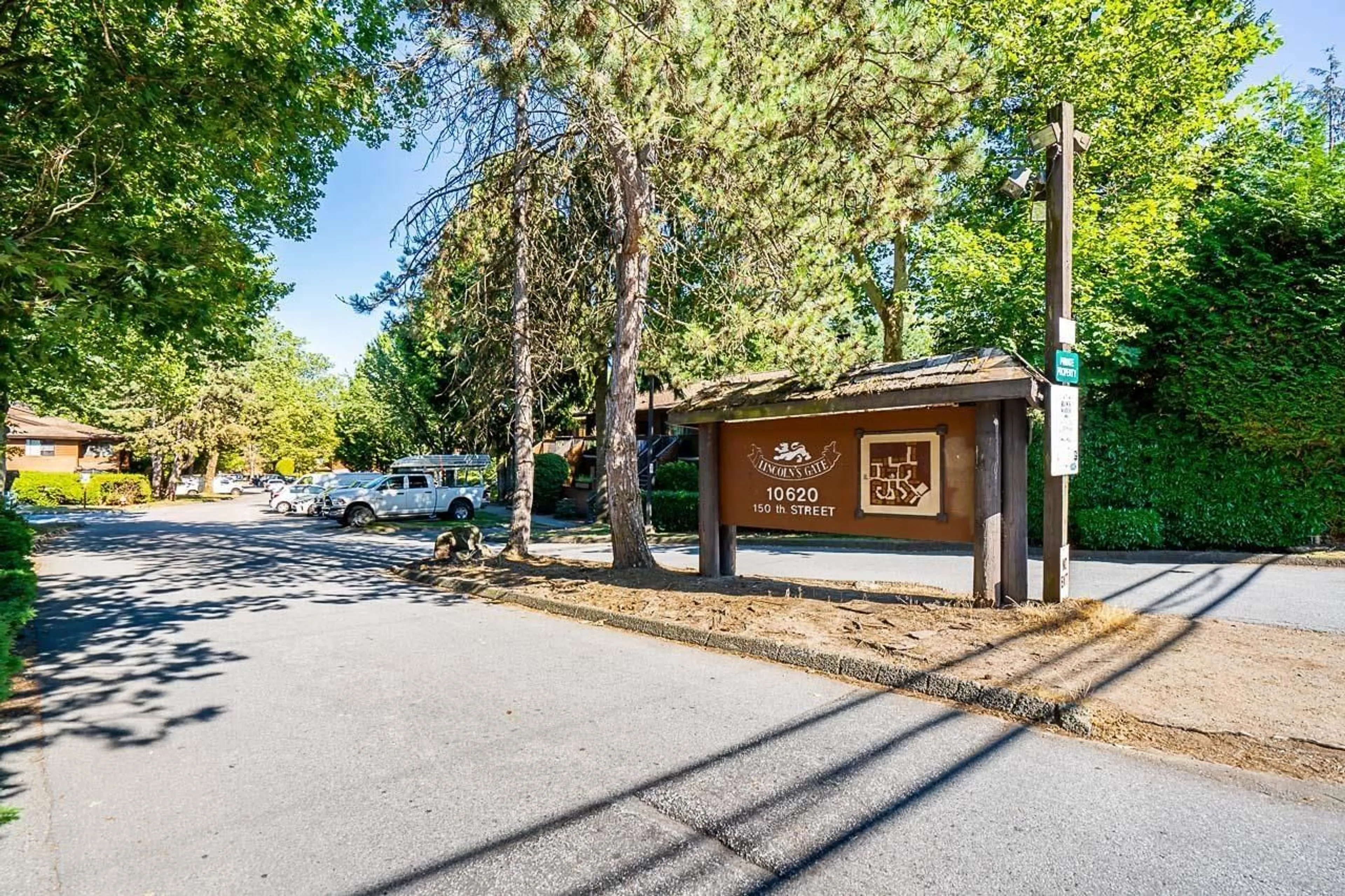 A pic from exterior of the house or condo, the street view for 208 10620 150 STREET, Surrey British Columbia V3R7R9