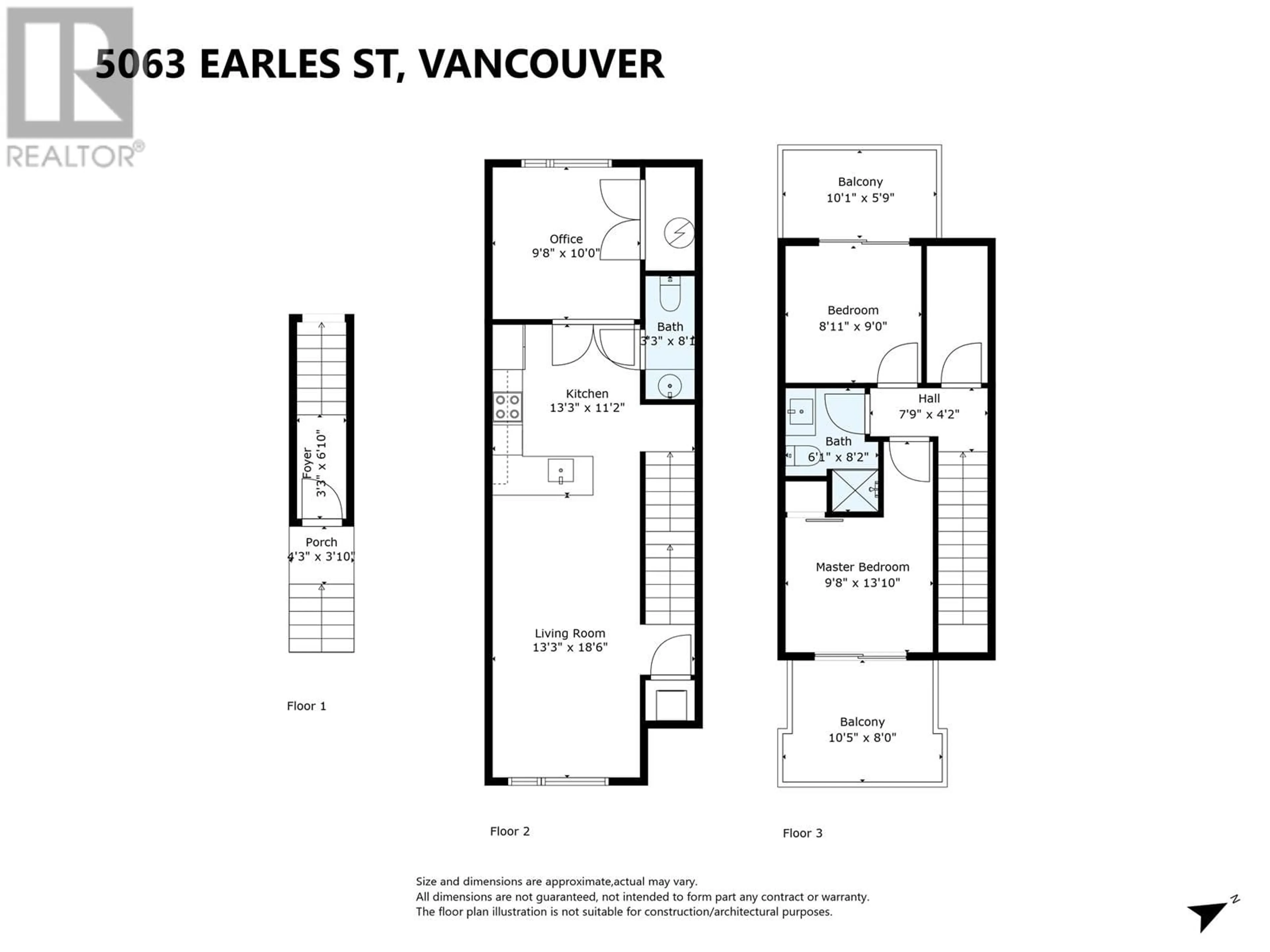 Floor plan for 5063 EARLES STREET, Vancouver British Columbia V5R3R8