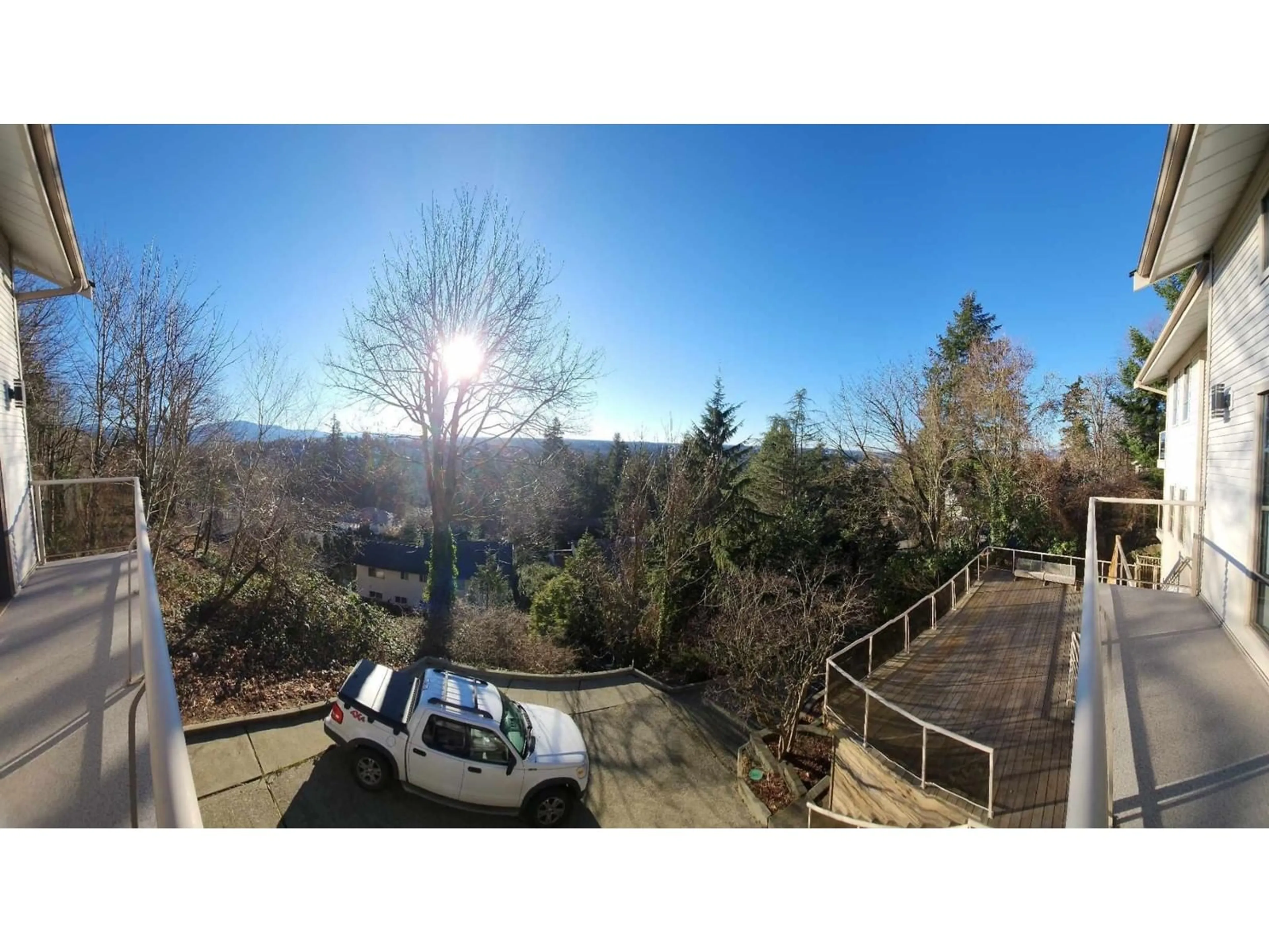 A pic from outside/outdoor area/front of a property/back of a property/a pic from drone, forest/trees view for 2616 ST GALLEN WAY, Abbotsford British Columbia V3G1C3