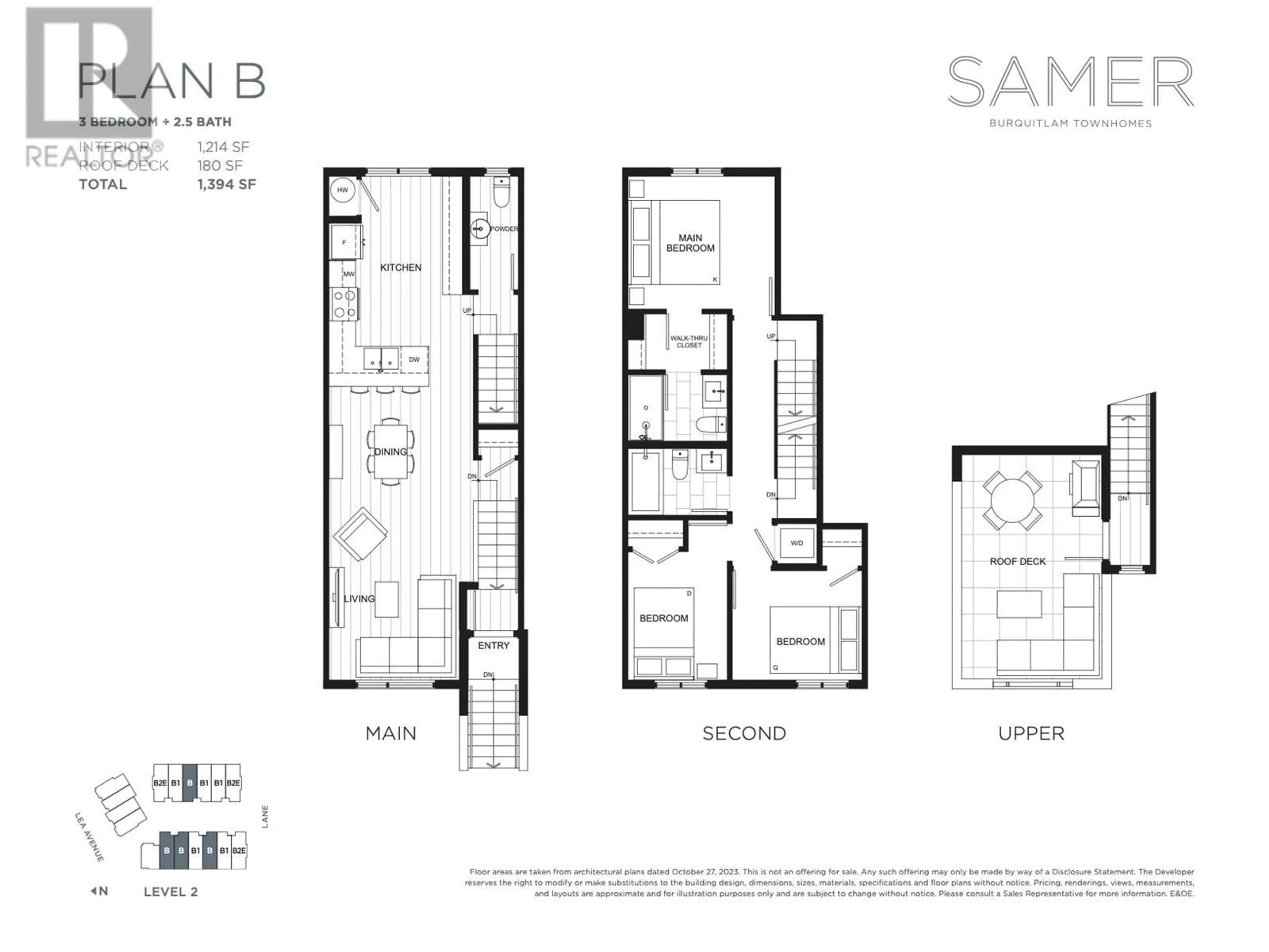 Floor plan for 21 728 LEA AVENUE, Coquitlam British Columbia V3J4H5