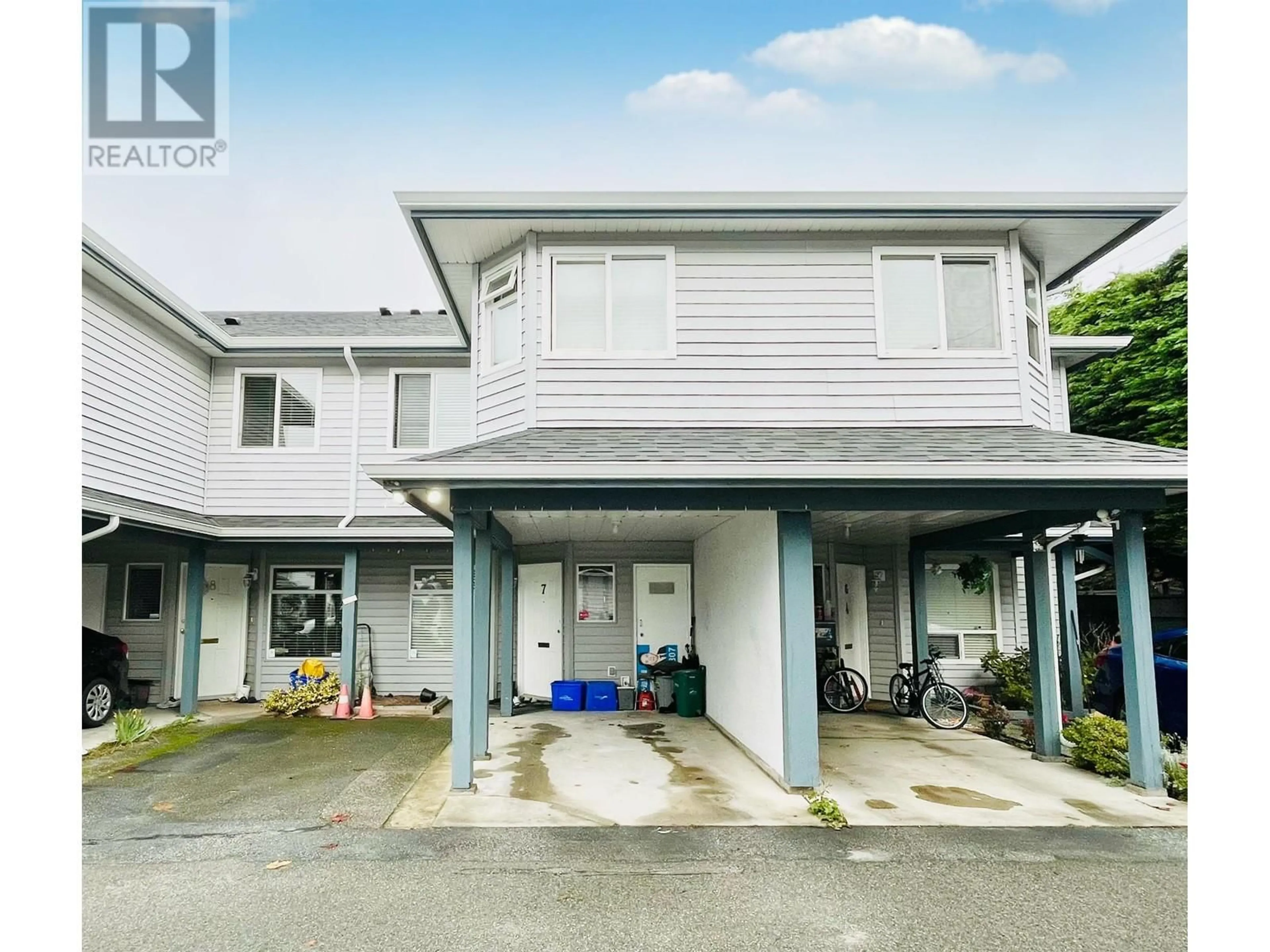 A pic from exterior of the house or condo, the street view for 7 10980 NO.2 ROAD, Richmond British Columbia V7E2E3