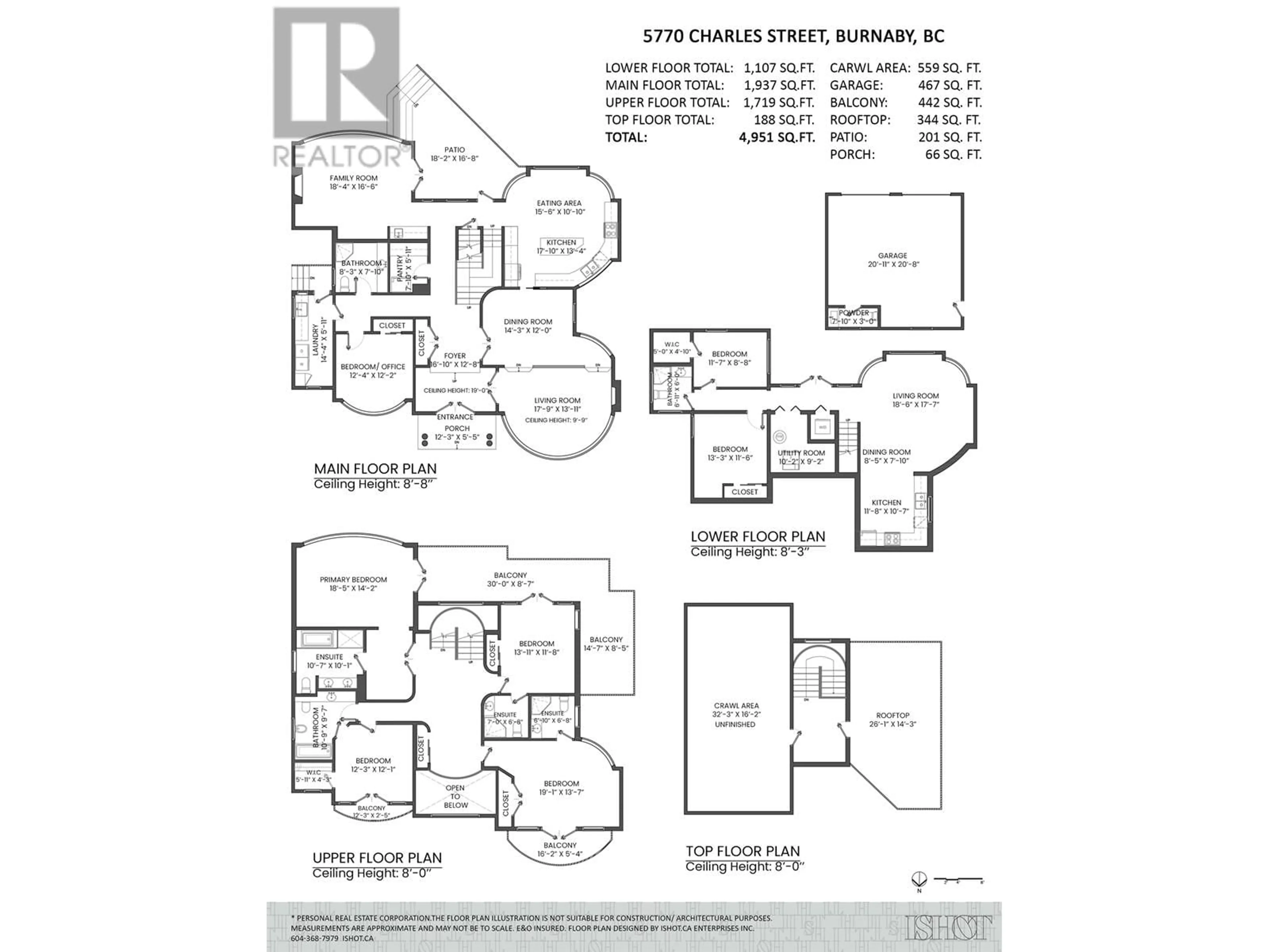 Floor plan for 5770 CHARLES STREET, Burnaby British Columbia V5B2G4