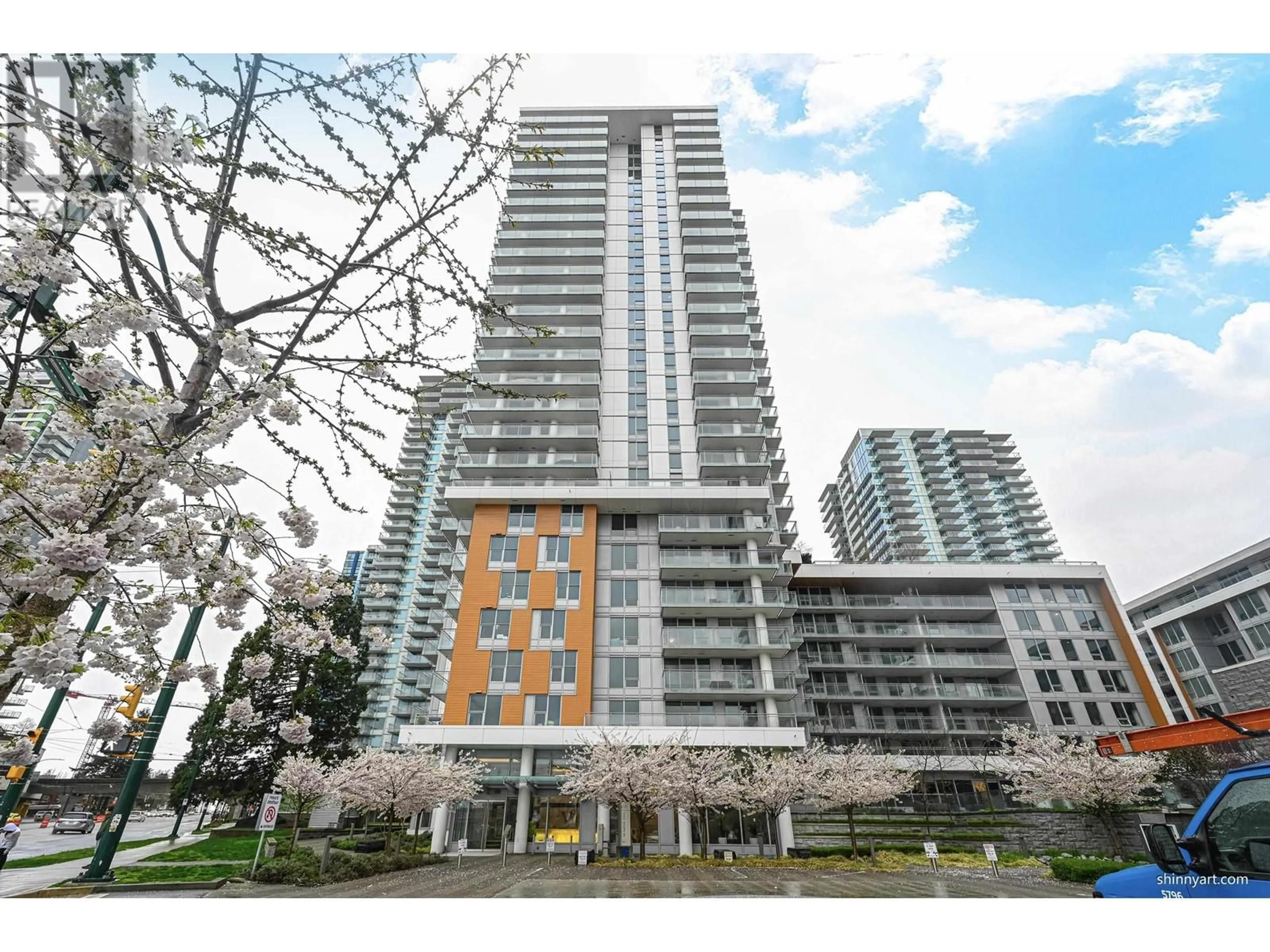 A pic from exterior of the house or condo, the front or back of building for 1005 455 SW MARINE DRIVE, Vancouver British Columbia V5X0H3