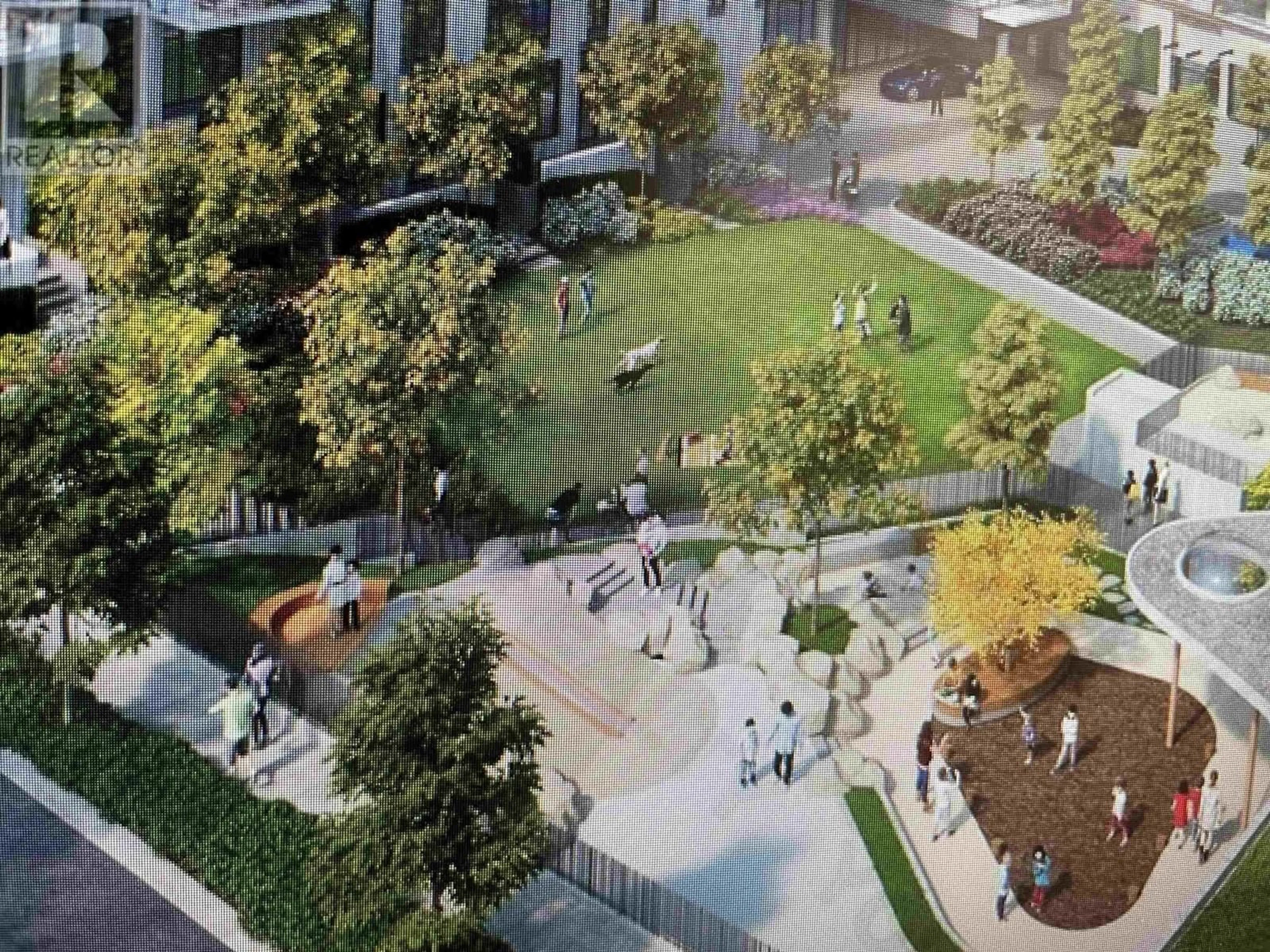 A pic from outside/outdoor area/front of a property/back of a property/a pic from drone, city buildings view from balcony for 210 - 8138 FRASER STREET, Vancouver British Columbia V5X0J8