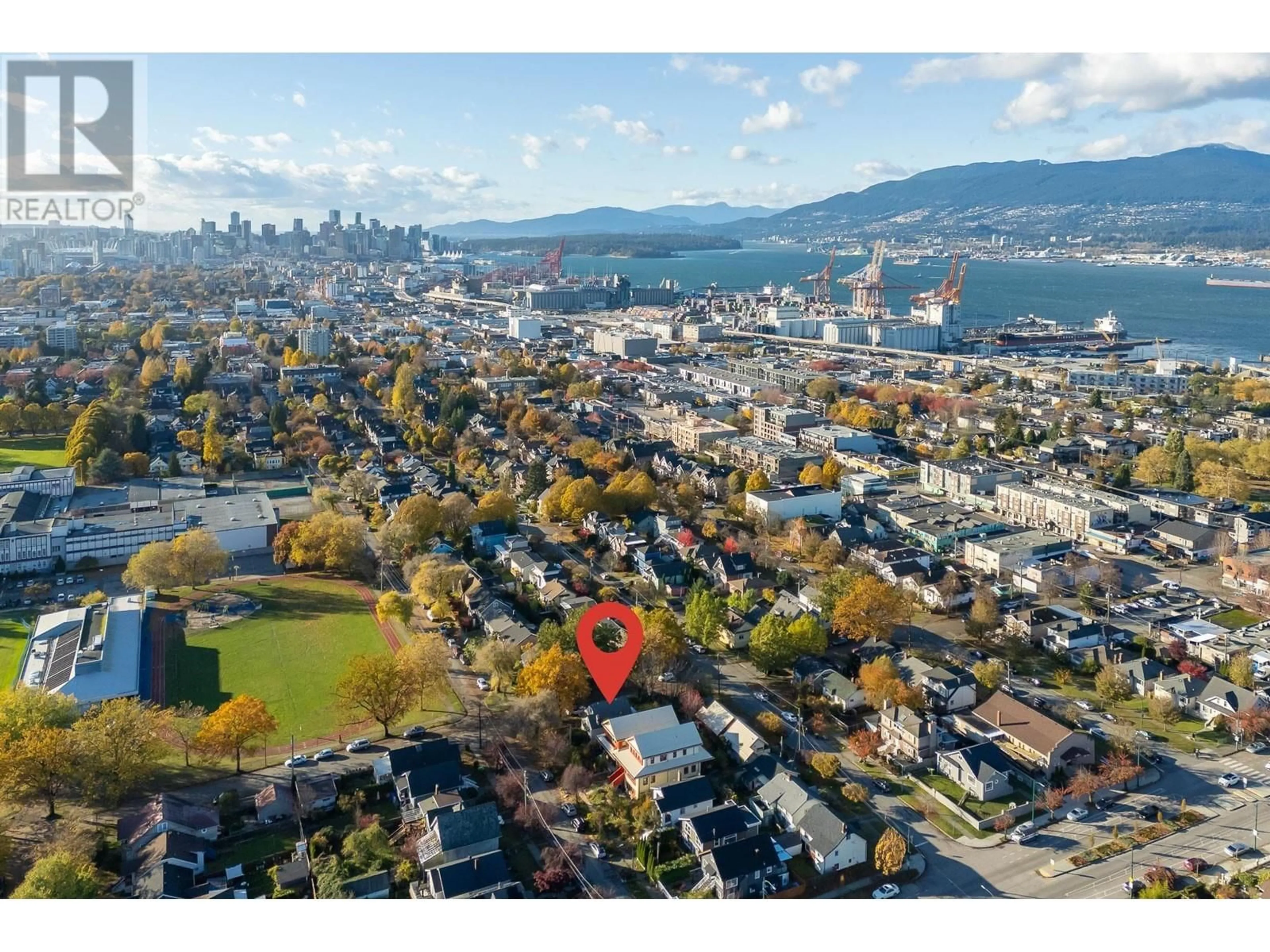 A pic from exterior of the house or condo, the view of city buildings for 2305 TURNER STREET, Vancouver British Columbia V5L2A6