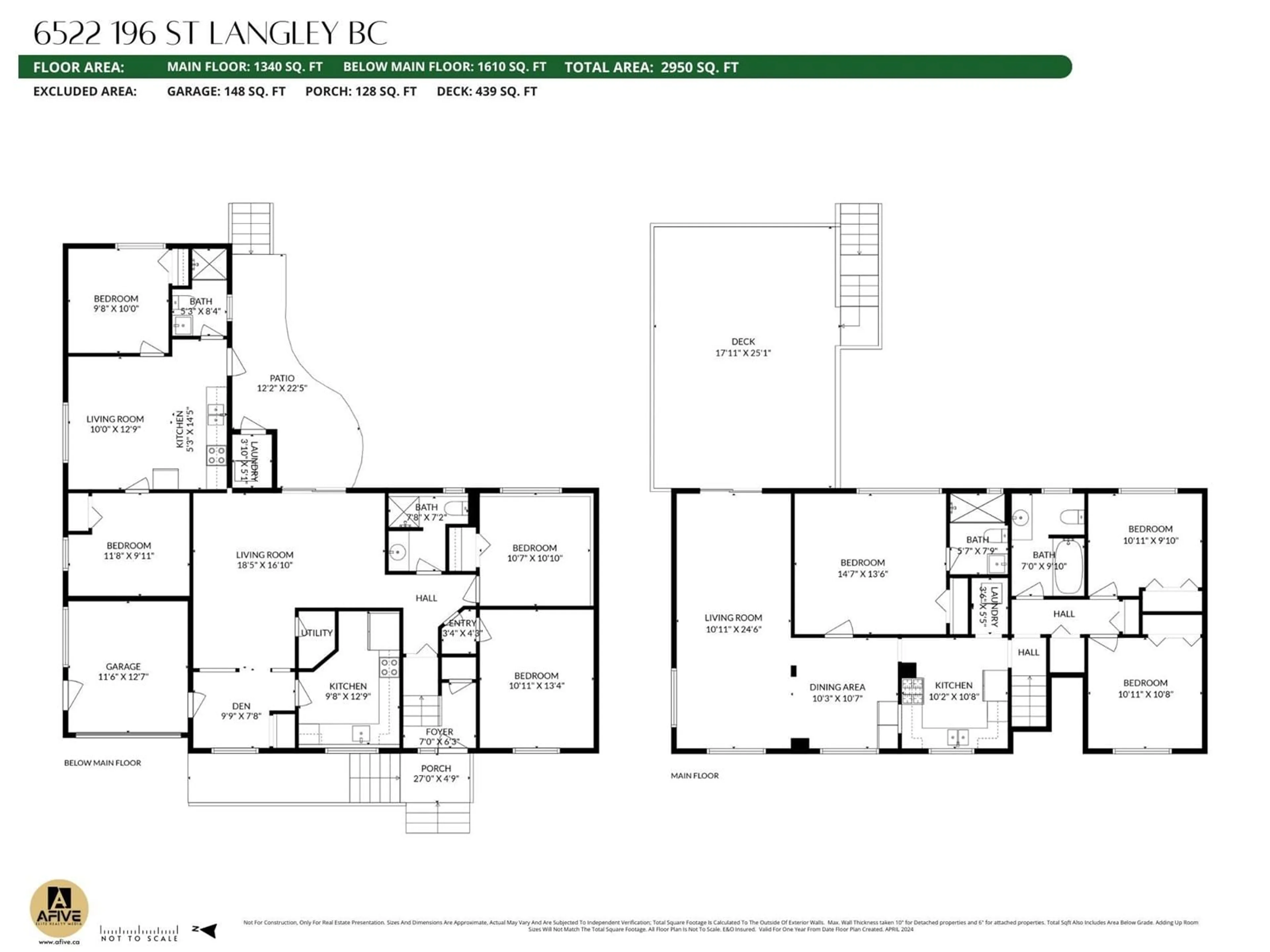 Floor plan for 6522 196 STREET, Langley British Columbia V2Y1R3