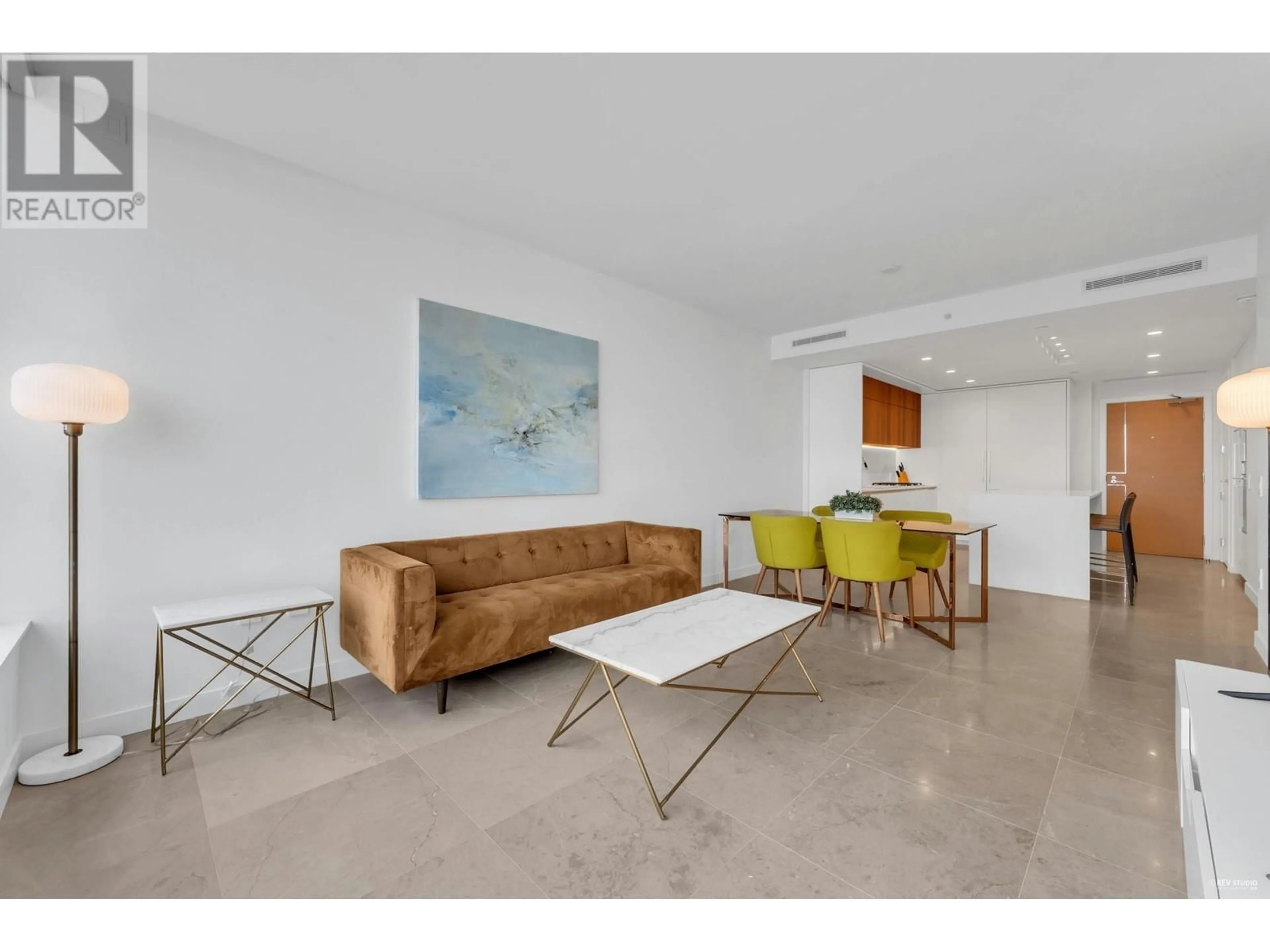 Living room, cement floor for 2103 885 CAMBIE STREET, Vancouver British Columbia V6B0R6