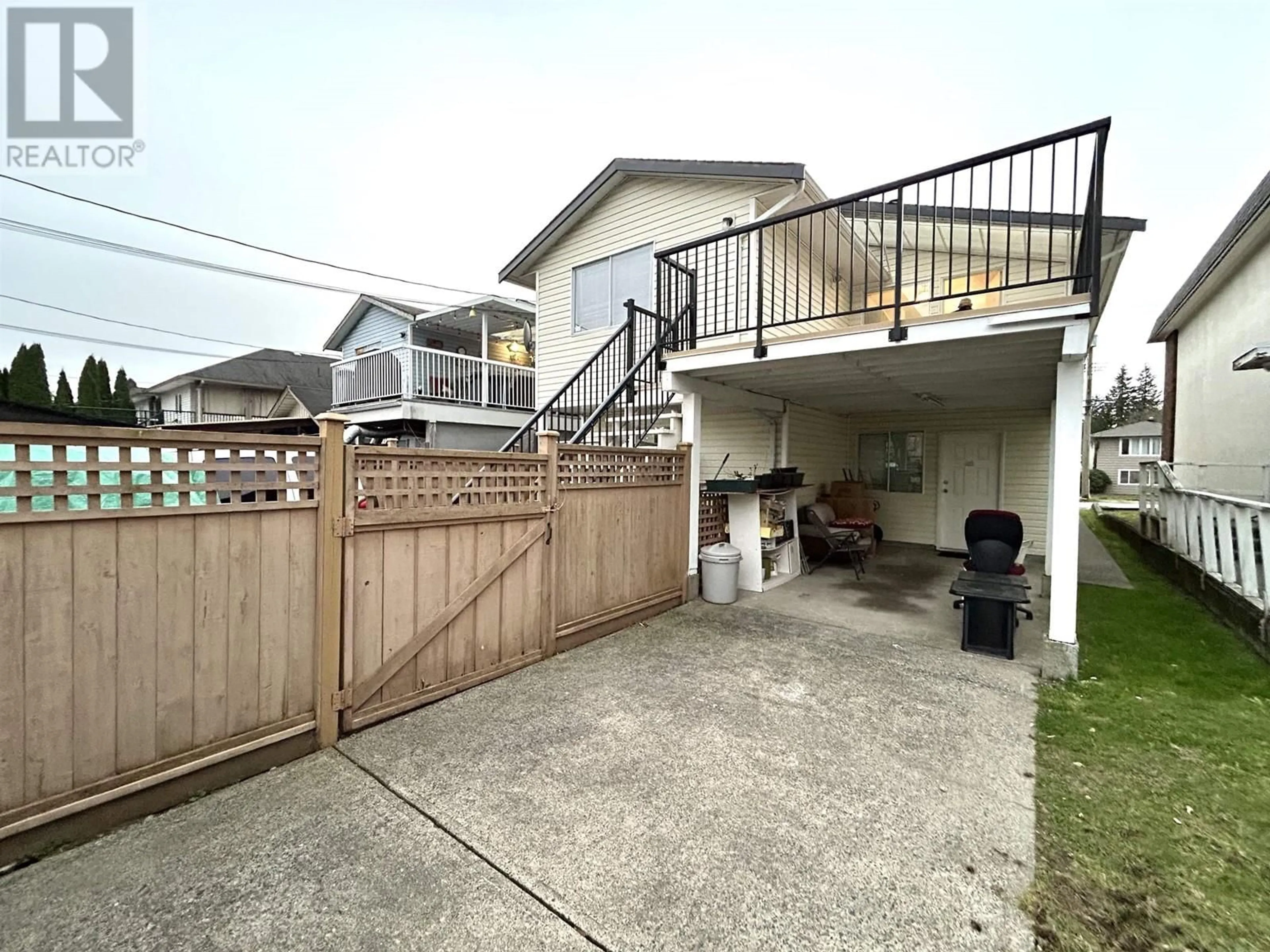 Patio, the fenced backyard for 3182 JERVIS STREET, Port Coquitlam British Columbia V3C3H7