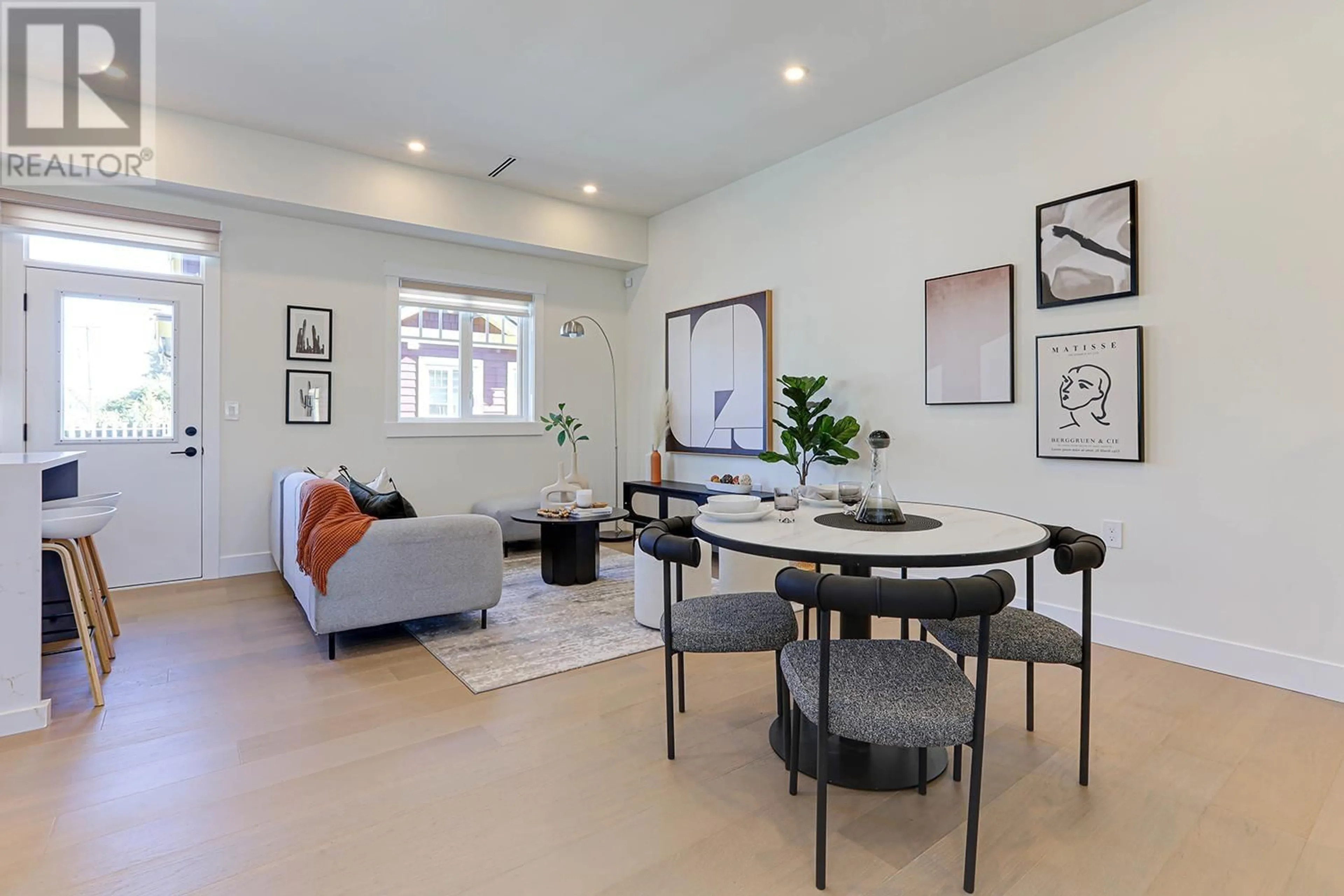 Living room, wood floors for 102 235 LEBLEU STREET, Coquitlam British Columbia V3K1V8