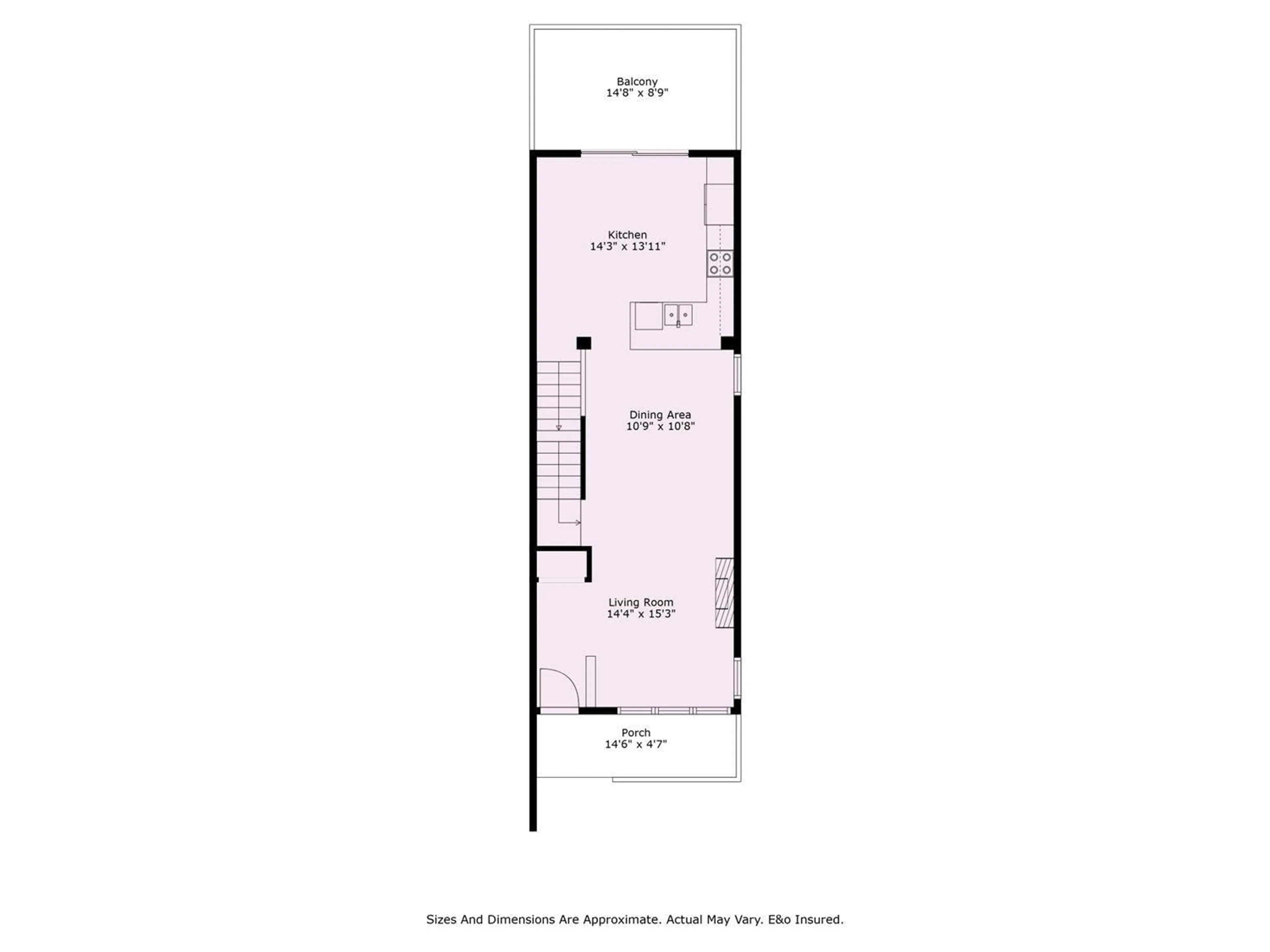 Floor plan for 13 4401 BLAUSON BOULEVARD, Abbotsford British Columbia V3G0A4