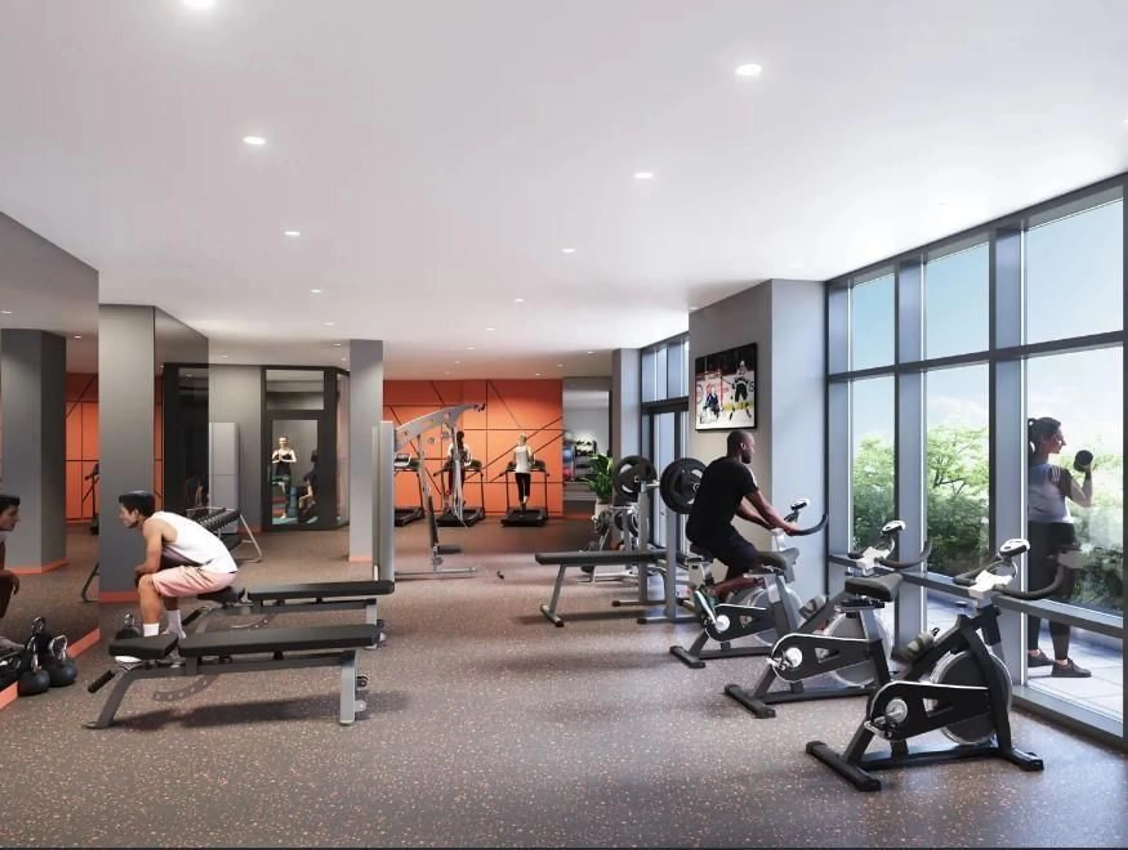 Gym or fitness room for 805 10428 WHALLEY BOULEVARD, Surrey British Columbia V3T5J6