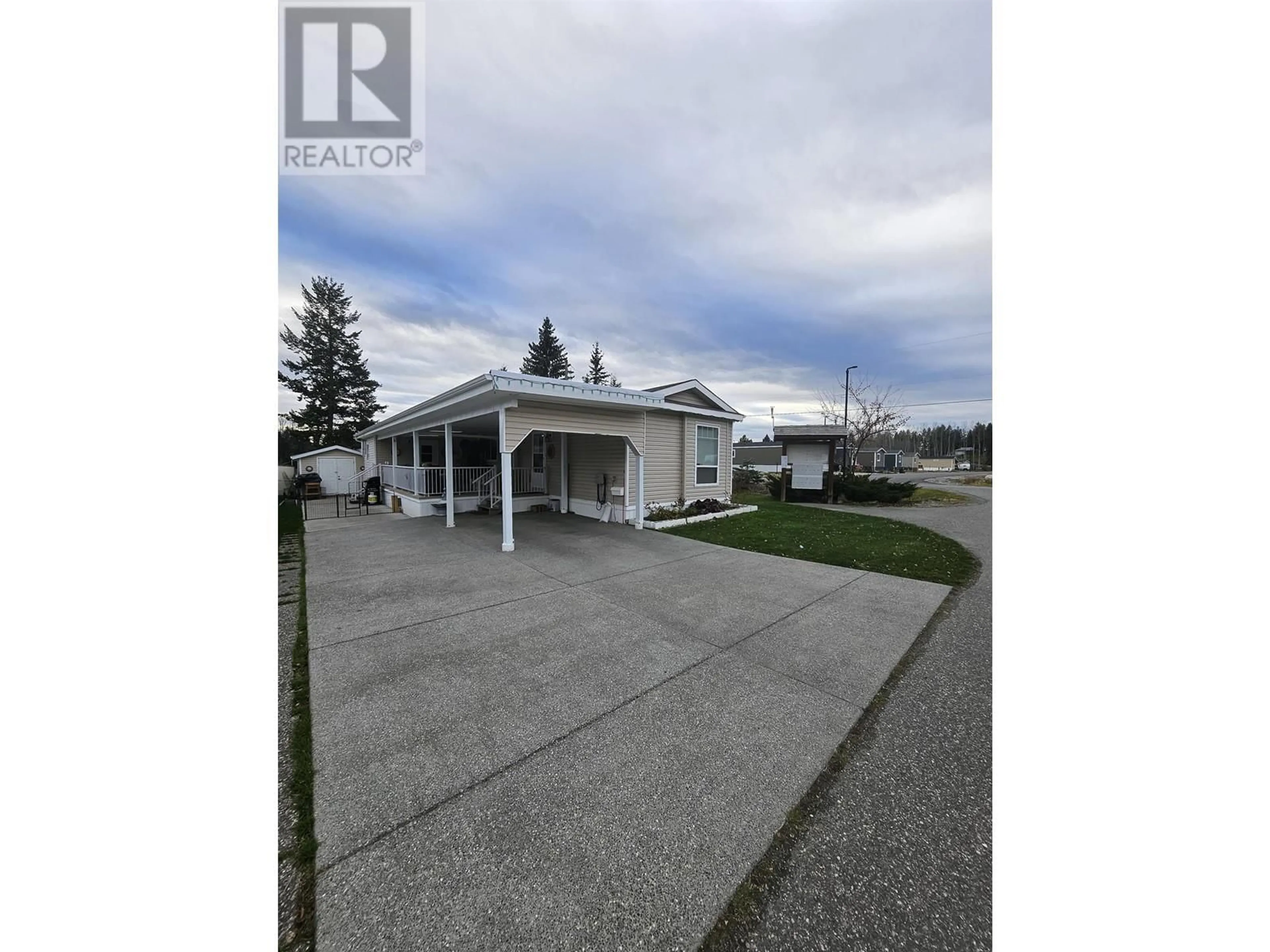 A pic from exterior of the house or condo, the street view for 50 380 WESTLAND ROAD, Quesnel British Columbia V2J6A7