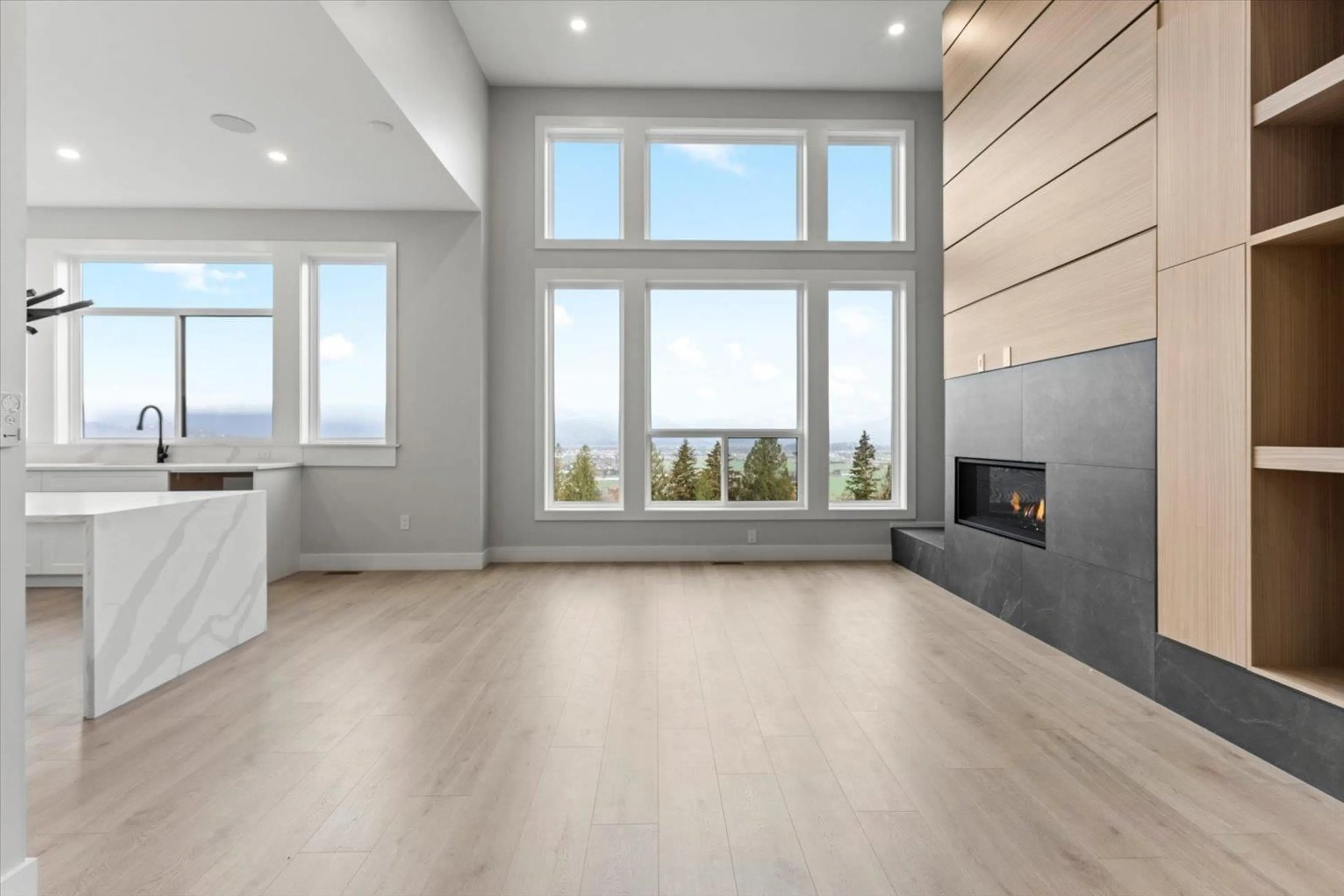 Living room, wood floors for 32 5248 GOLDSPRING PLACE, Chilliwack British Columbia V2R5S5