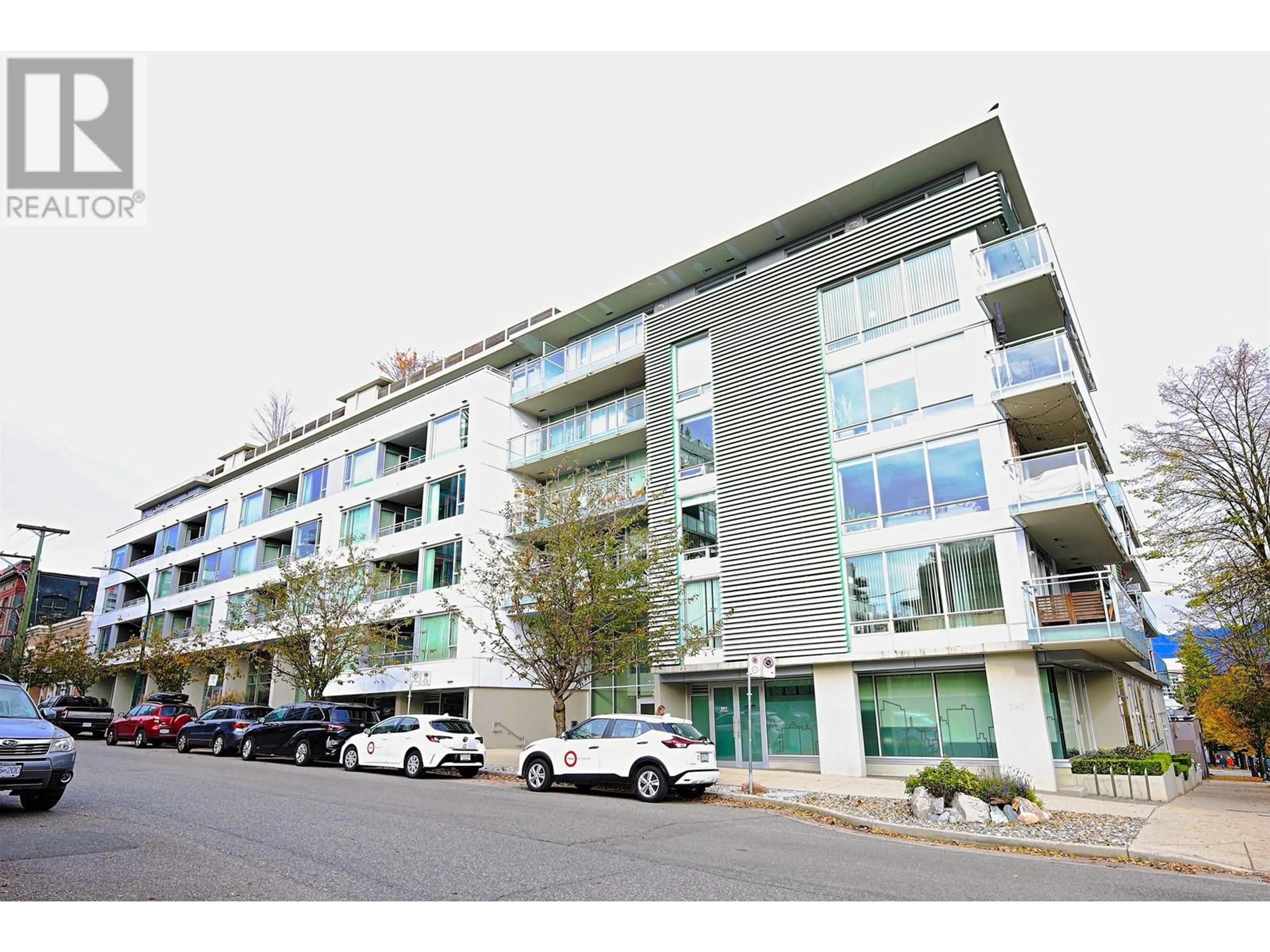 A pic from exterior of the house or condo, the street view for 518 289 E 6TH AVENUE, Vancouver British Columbia V5T0E9