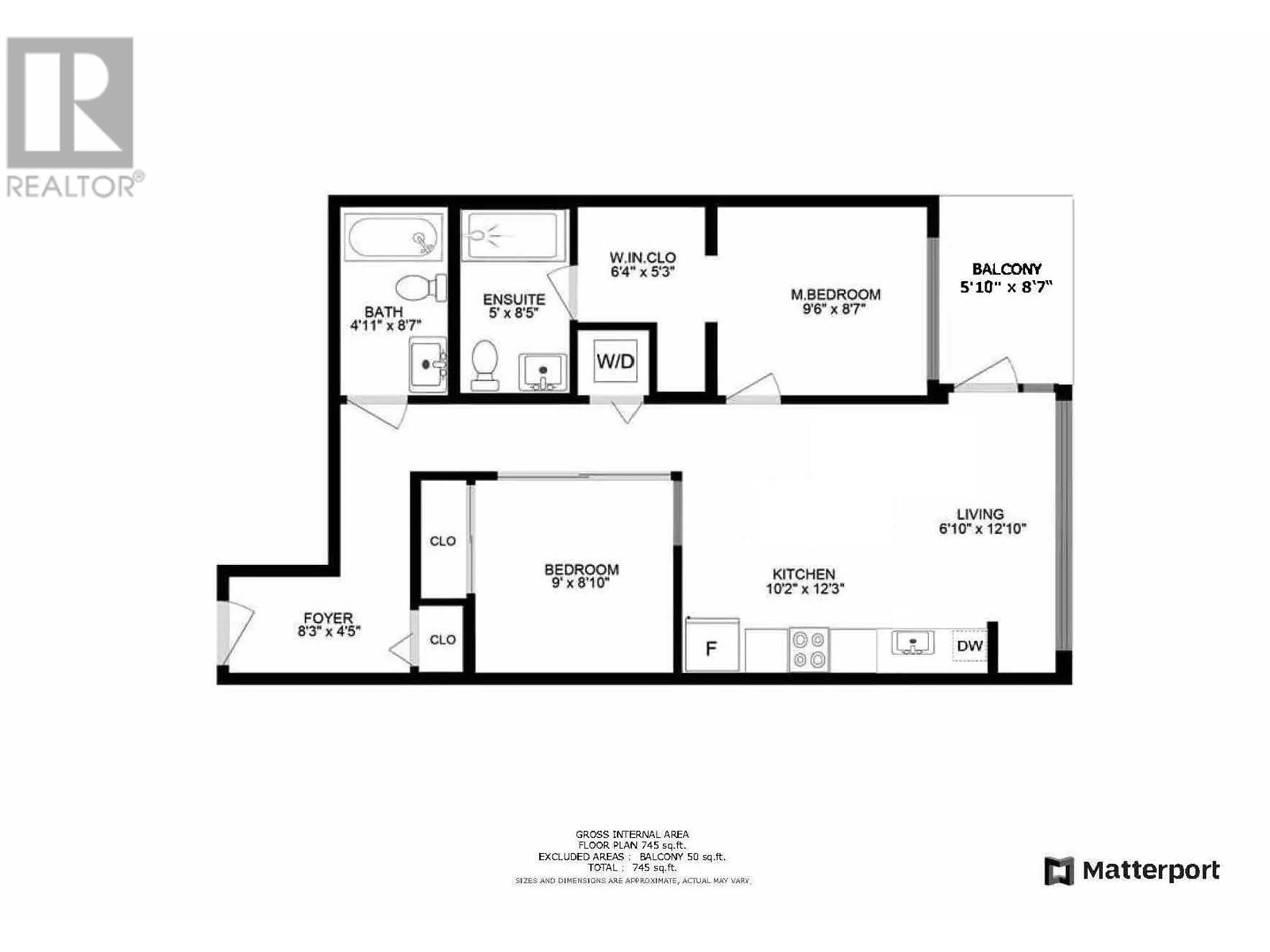 Floor plan for 518 289 E 6TH AVENUE, Vancouver British Columbia V5T0E9