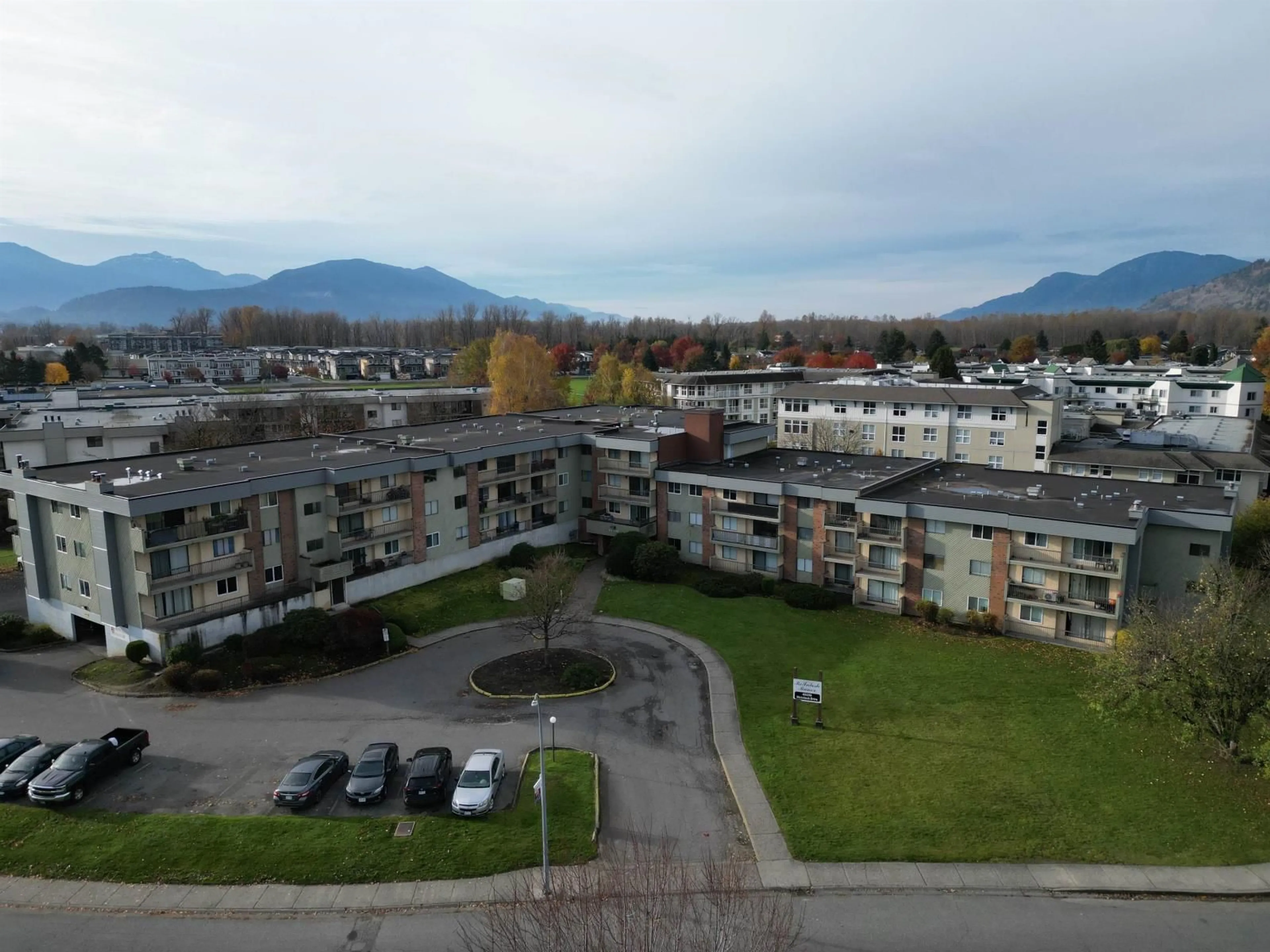 A pic from exterior of the house or condo, the view of mountain for 208 45598 MCINTOSH DRIVE, Chilliwack British Columbia V2P7J3