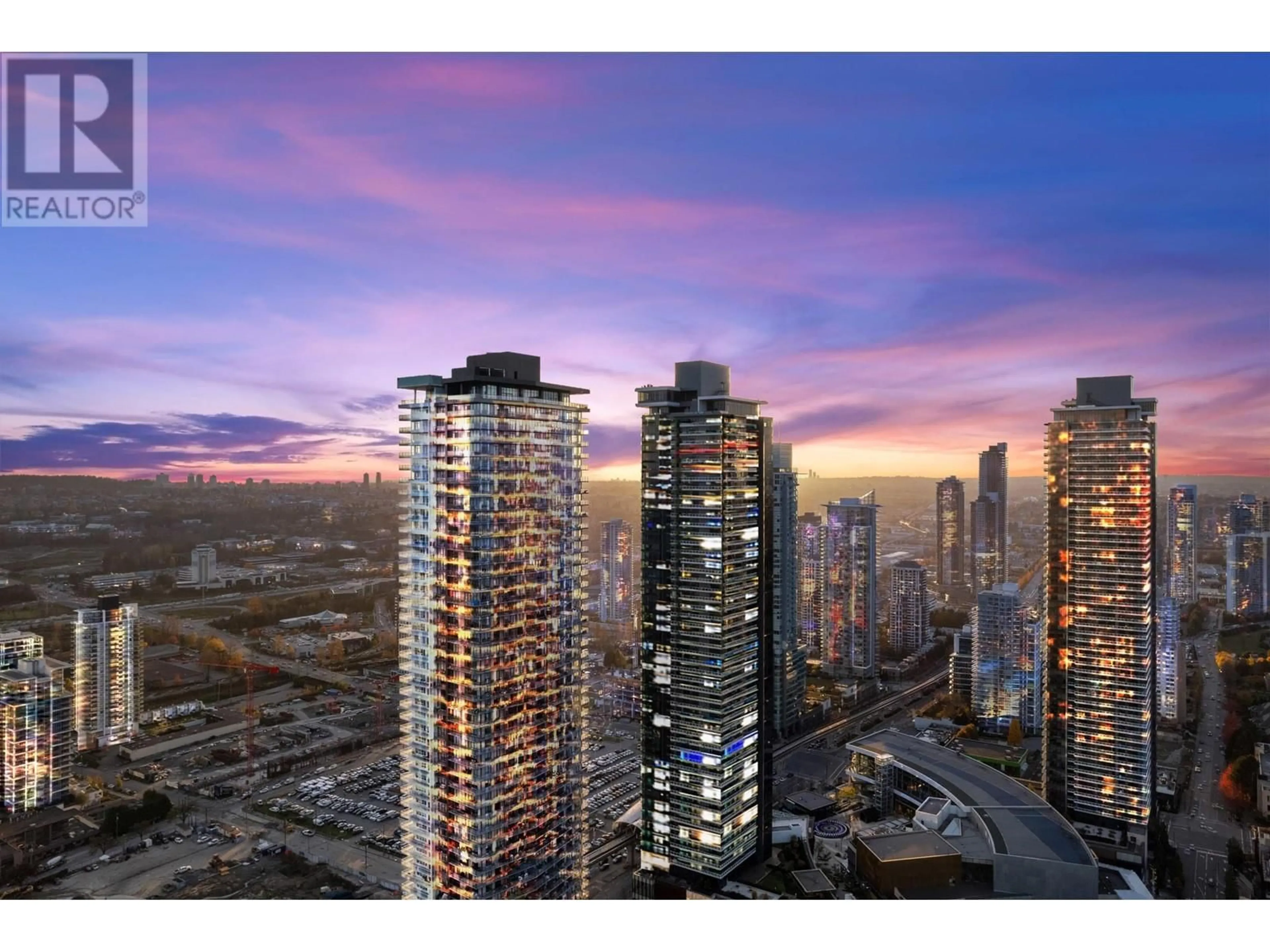 A pic from exterior of the house or condo, the view of city buildings for 4507 4650 BRENTWOOD BOULEVARD, Burnaby British Columbia V5C0M3