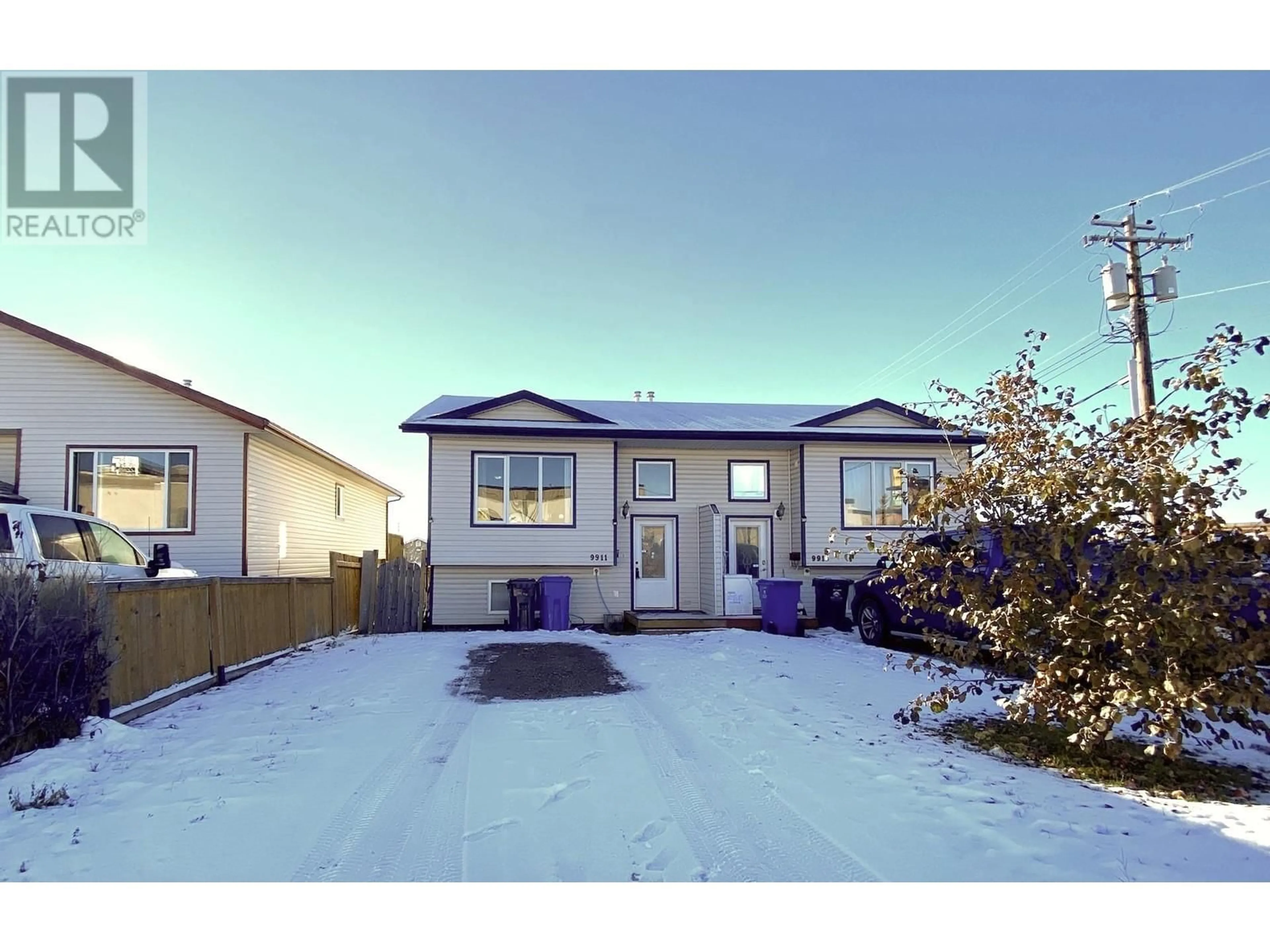 A pic from exterior of the house or condo, the street view for 9911 97 AVENUE, Fort St. John British Columbia V1J1N7