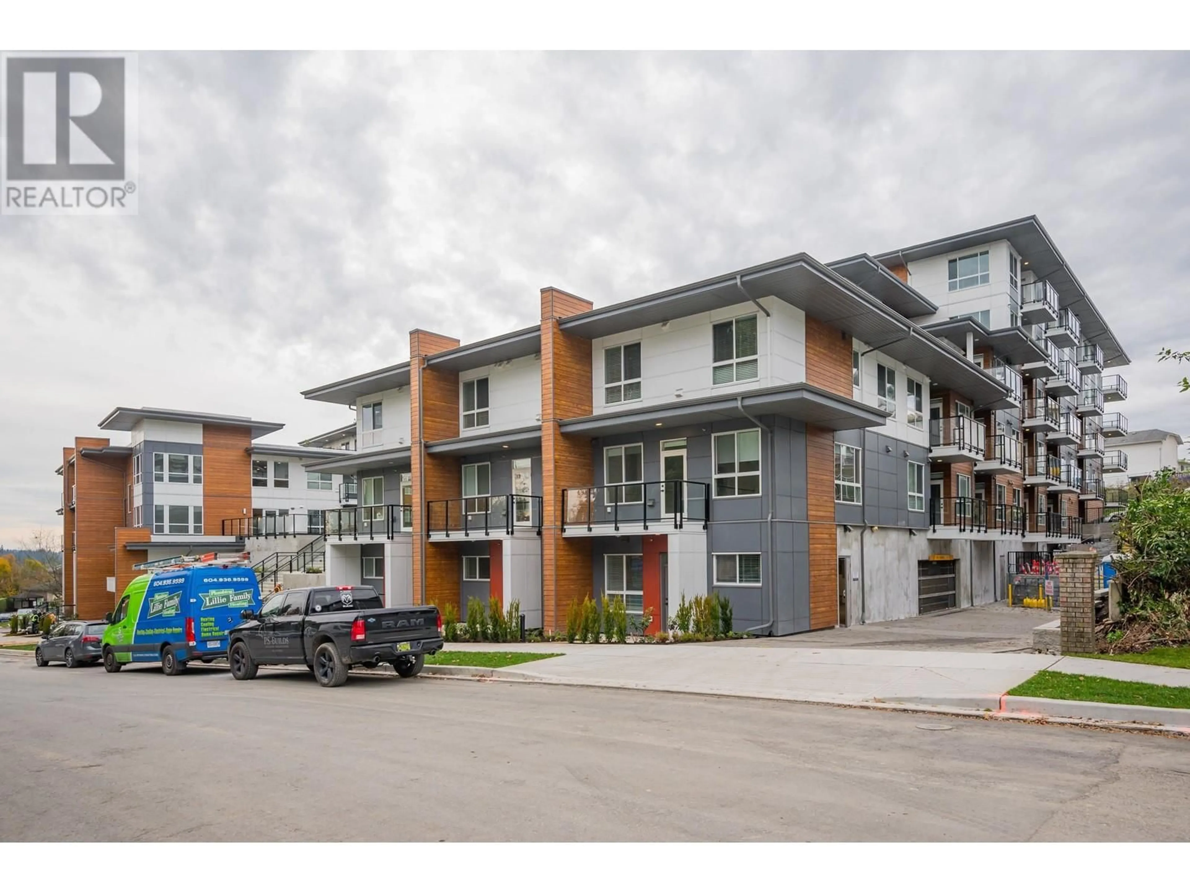 A pic from exterior of the house or condo, the front or back of building for 410 11655 FRASER STREET, Maple Ridge British Columbia V2X2E5