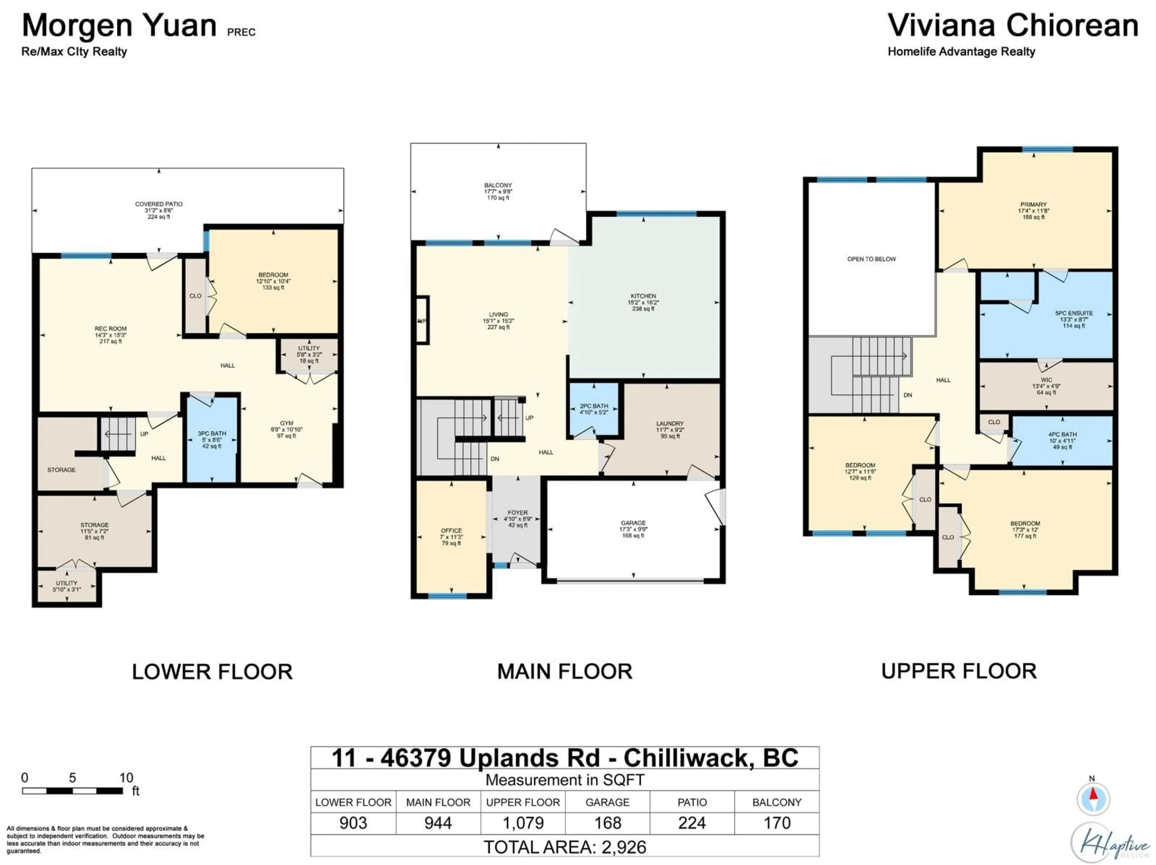 Floor plan for 11 46379 UPLANDS ROAD, Chilliwack British Columbia V2R4W1