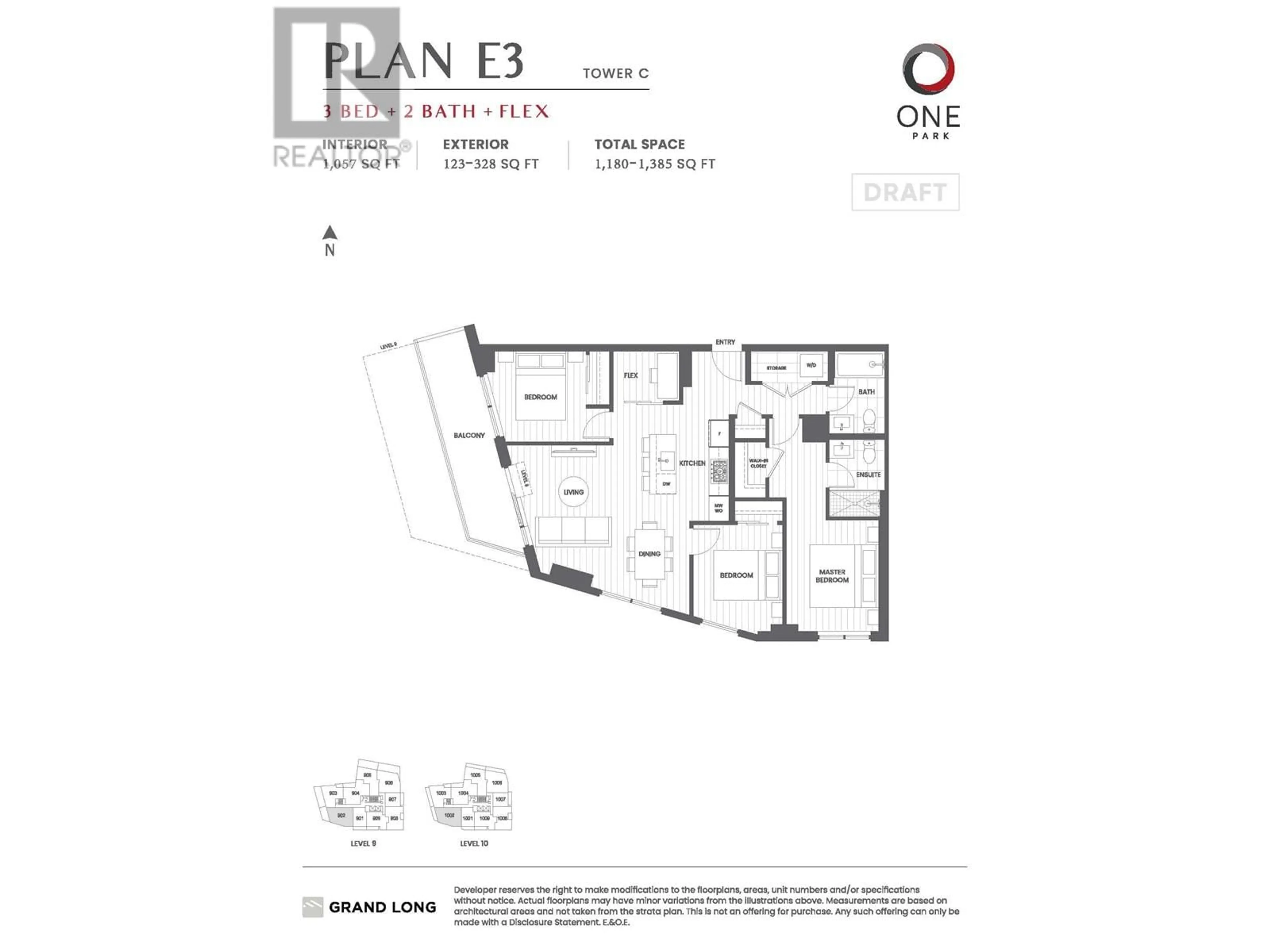 Floor plan for 902 6655 BUSWELL STREET, Richmond British Columbia V6Y0M4