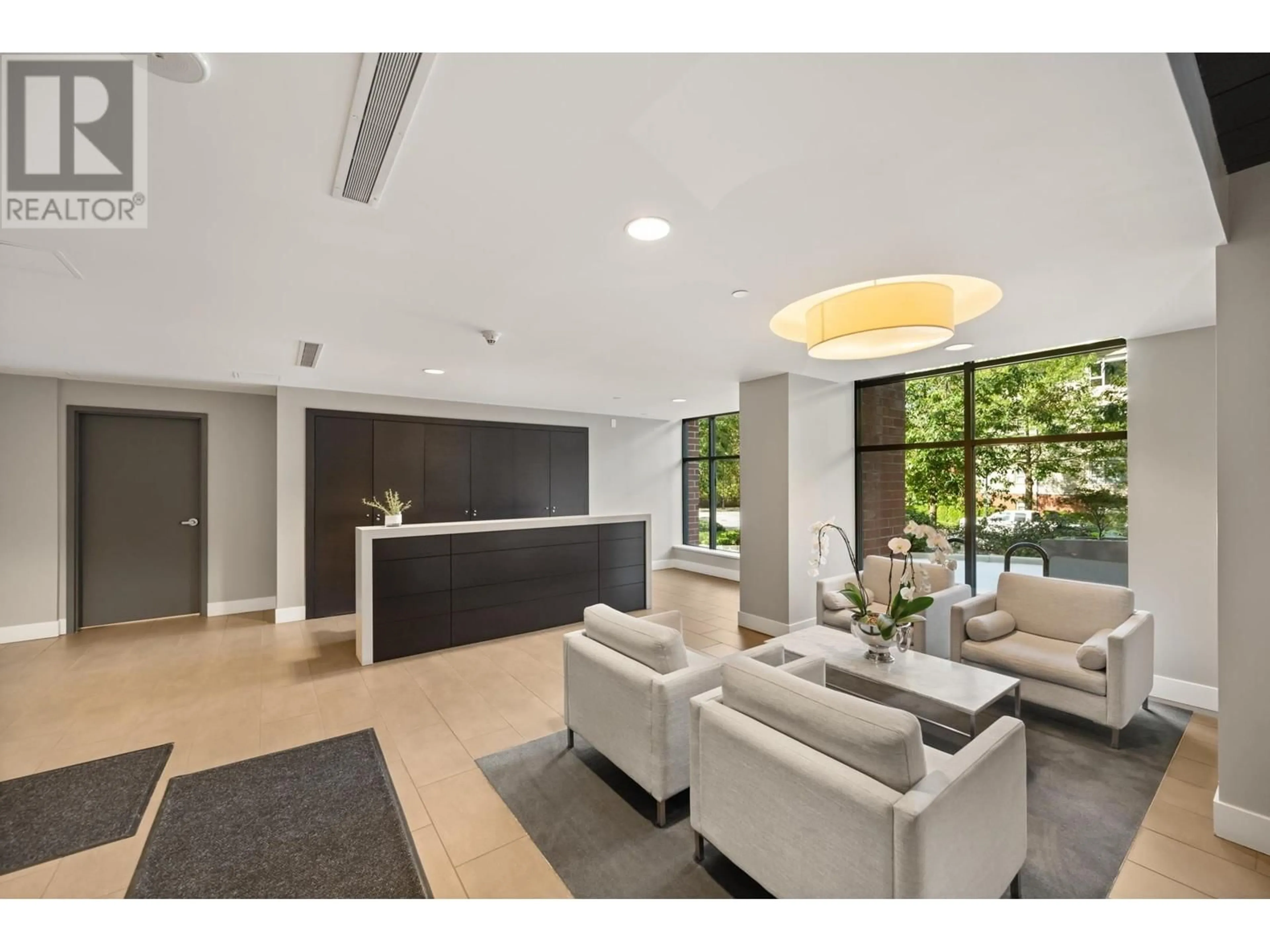 Indoor lobby, wood floors for 2602 301 CAPILANO ROAD, Port Moody British Columbia V3H0G6