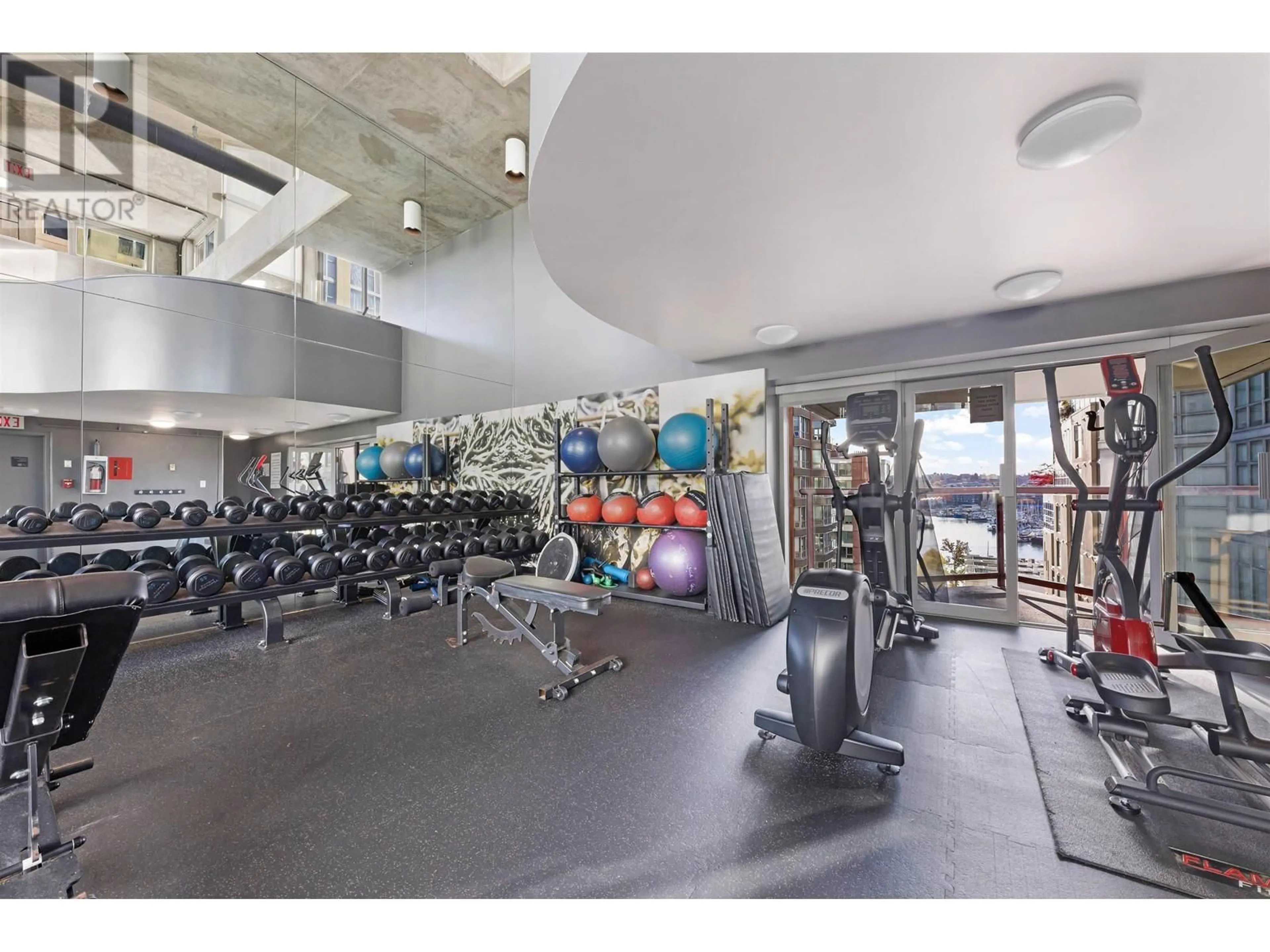 Gym or fitness room for 805 1000 BEACH AVENUE, Vancouver British Columbia V6E4M2