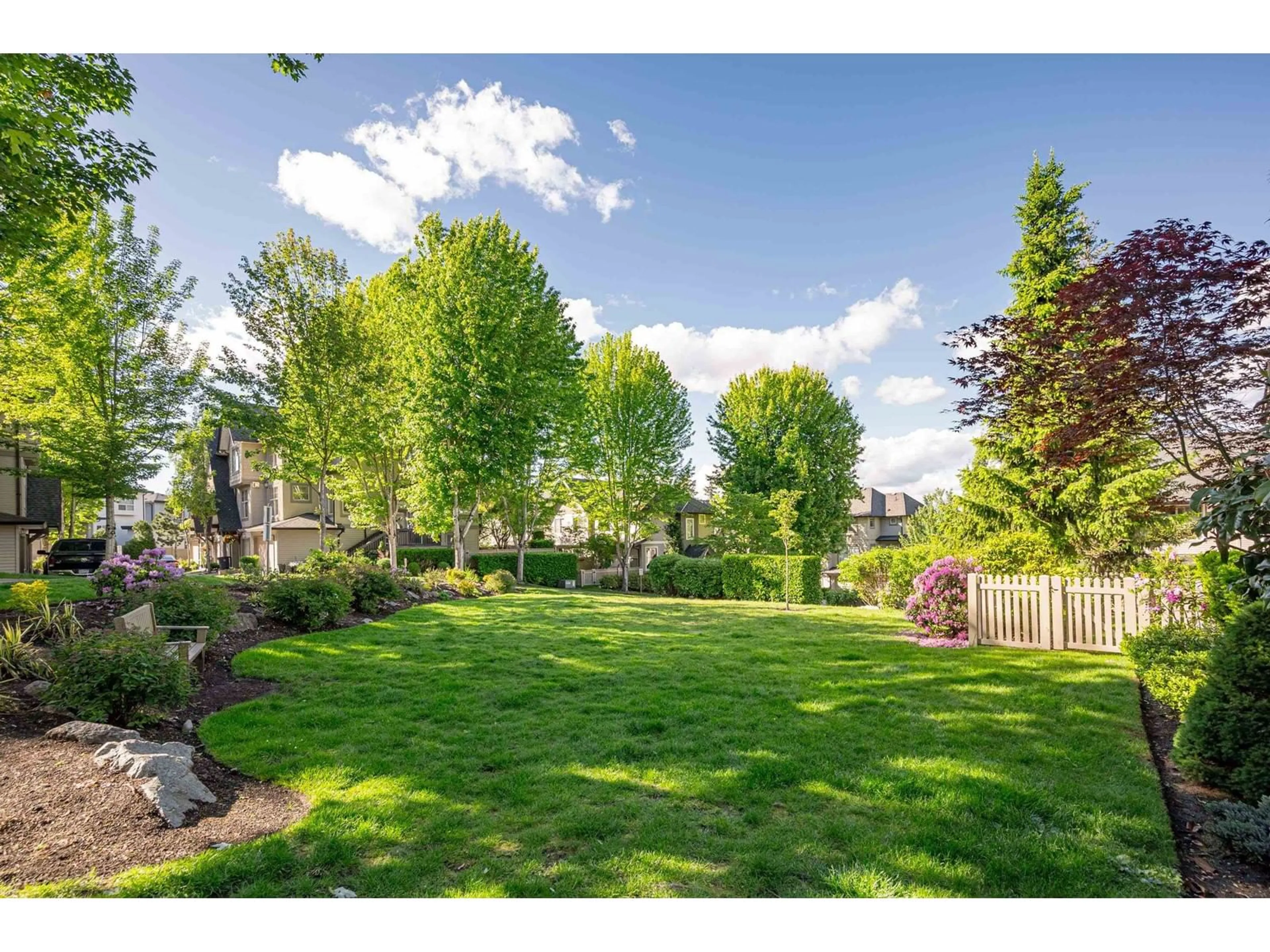 Patio, the fenced backyard for 59 15152 62A AVENUE, Surrey British Columbia V3S1V1