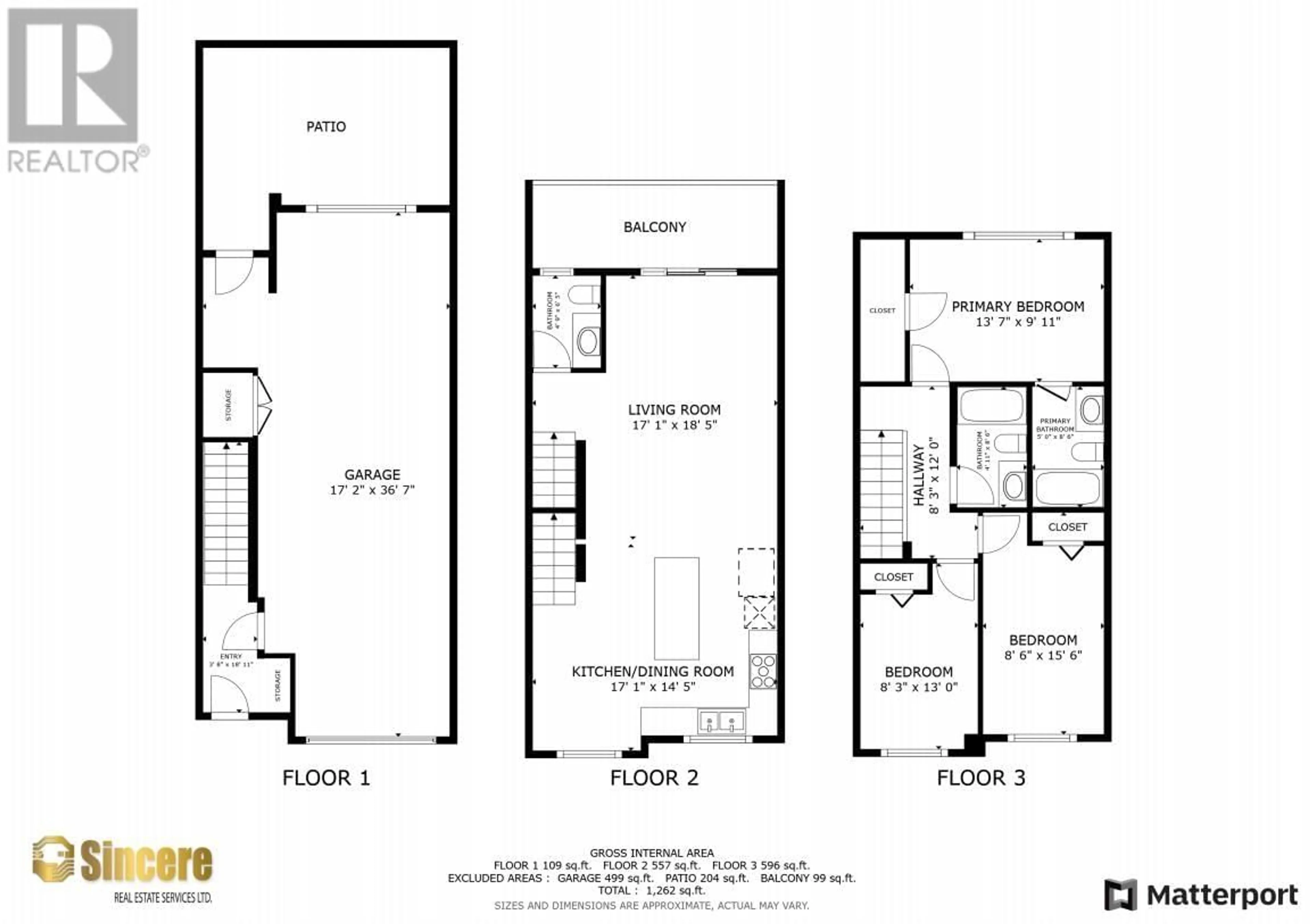 Floor plan for 17 9680 ALEXANDRA ROAD, Richmond British Columbia V6X0P2