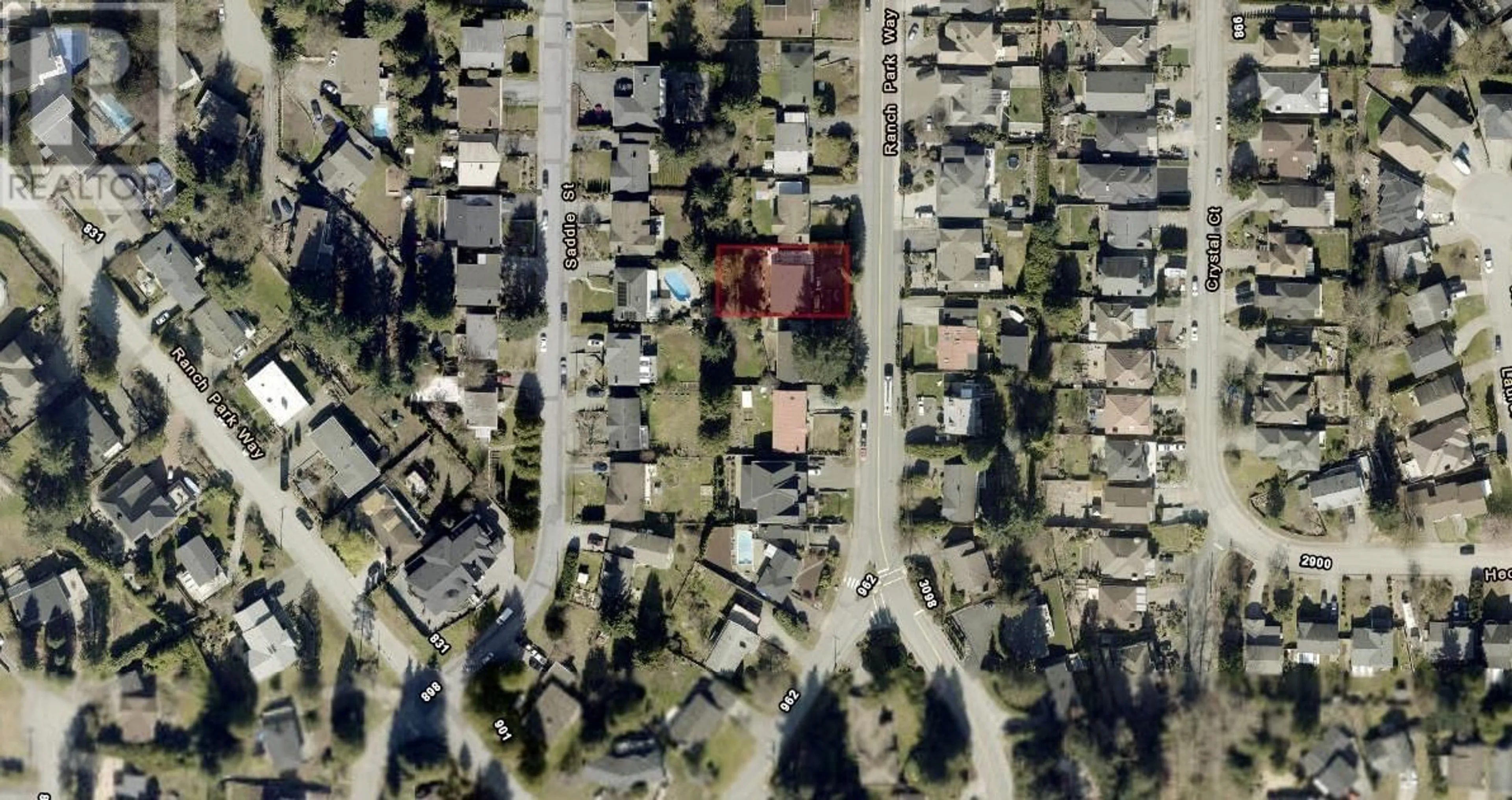 A pic from exterior of the house or condo, the street view for 976 RANCH PARK WAY, Coquitlam British Columbia V3C2H1