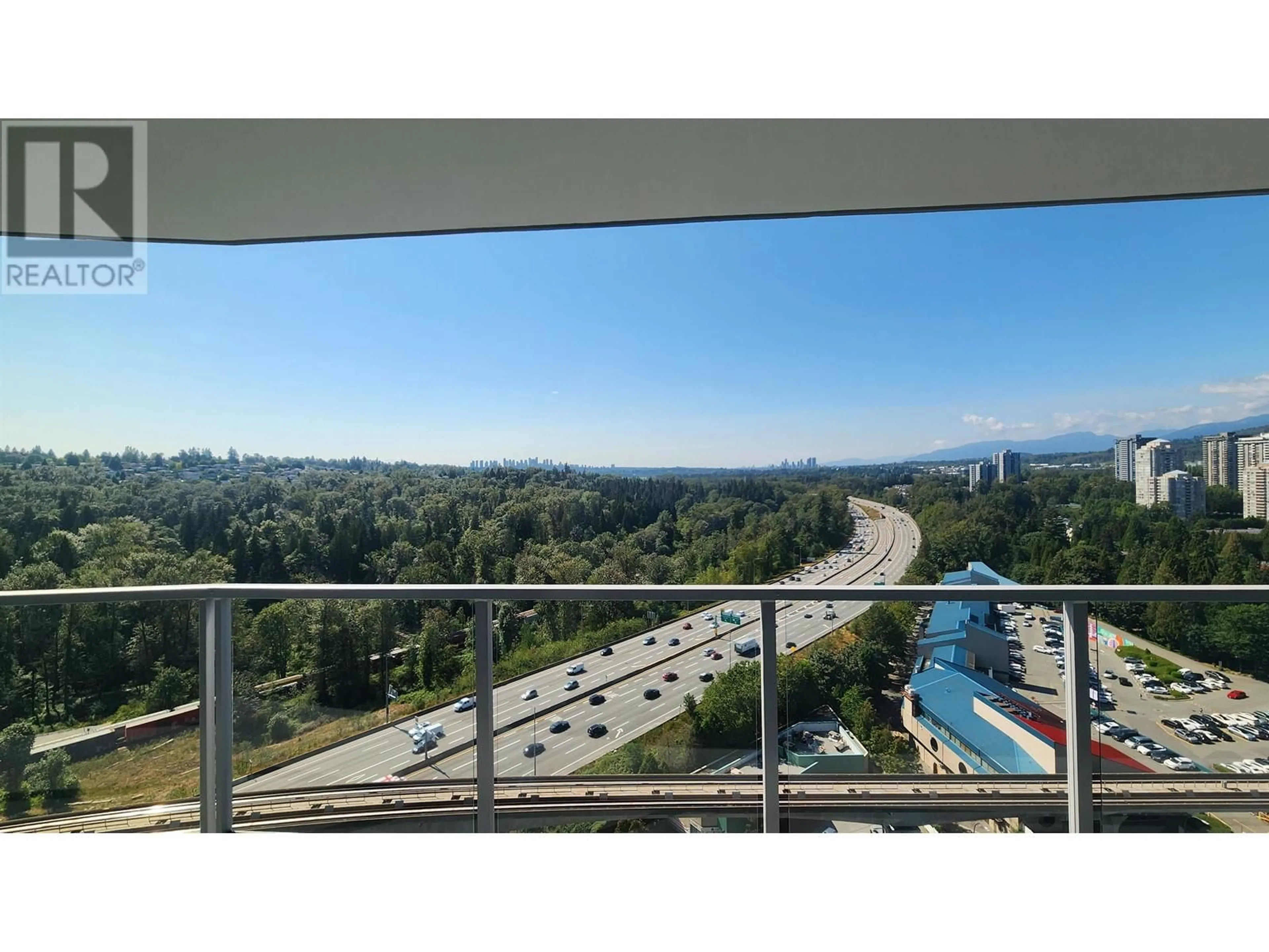 Balcony in the apartment, the view of lake or river for 2008 318 ALDERSON AVENUE, Coquitlam British Columbia V3K0J1