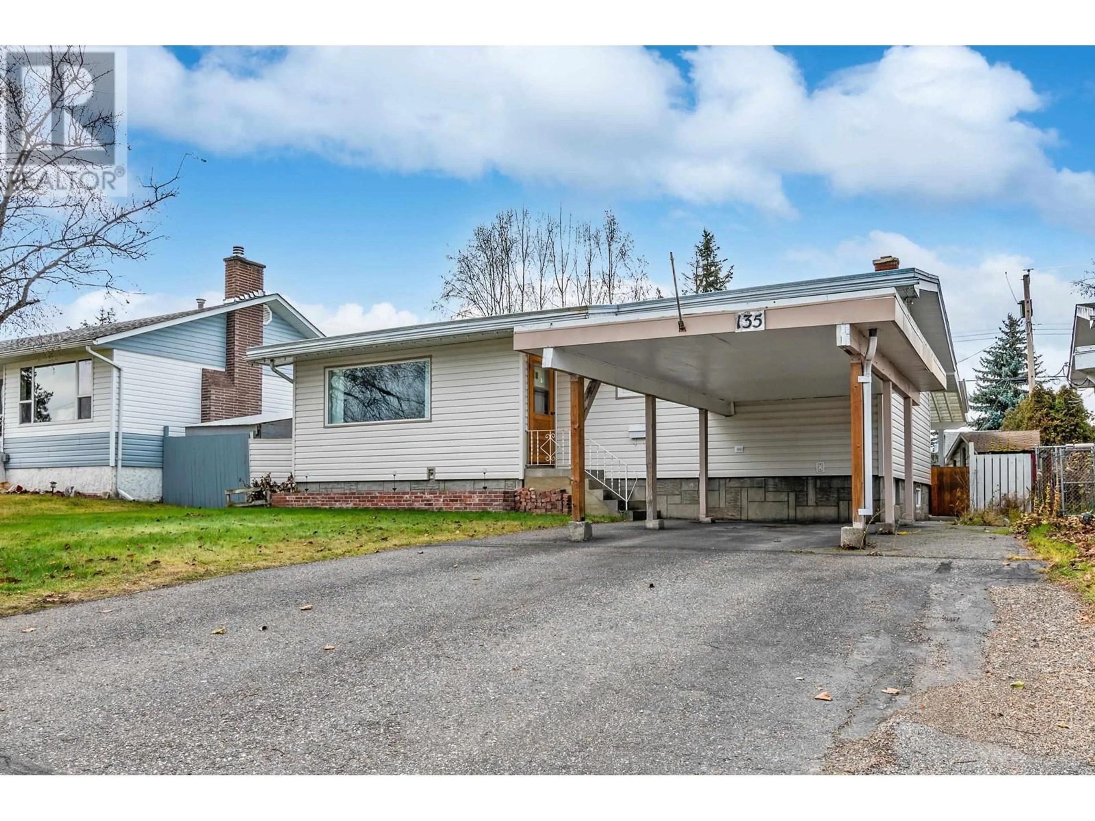 Frontside or backside of a home, cottage for 135 KELLY STREET, Prince George British Columbia V2M3E3