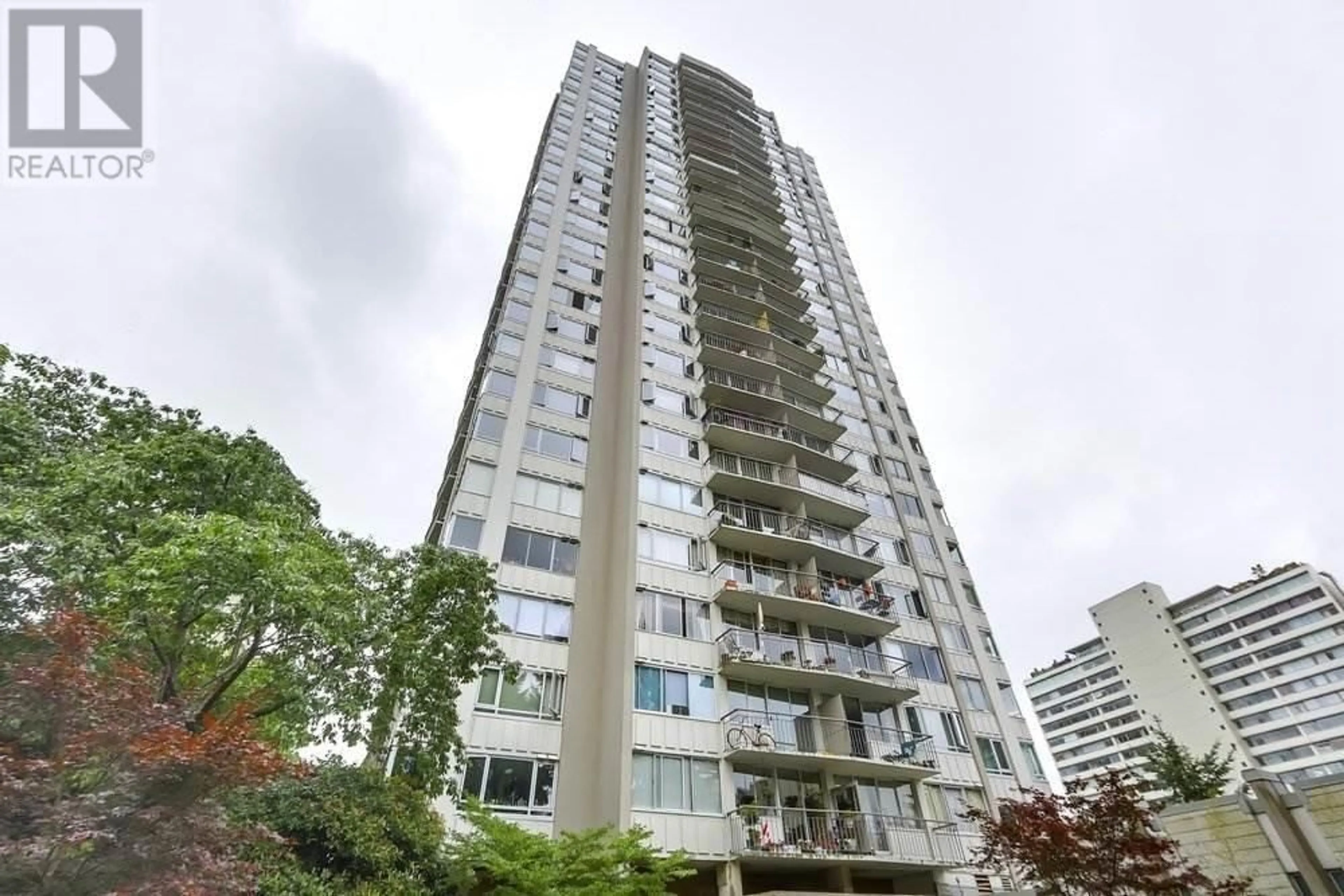 A pic from exterior of the house or condo, the front or back of building for 1908 1850 COMOX STREET, Vancouver British Columbia V6G1R3